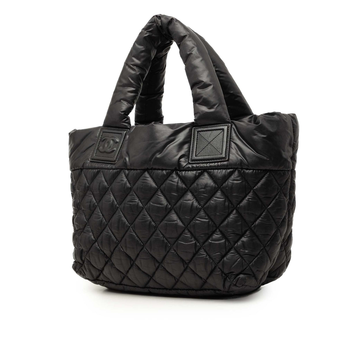 Chanel Small Quilted Nylon Coco Cocoon Tote