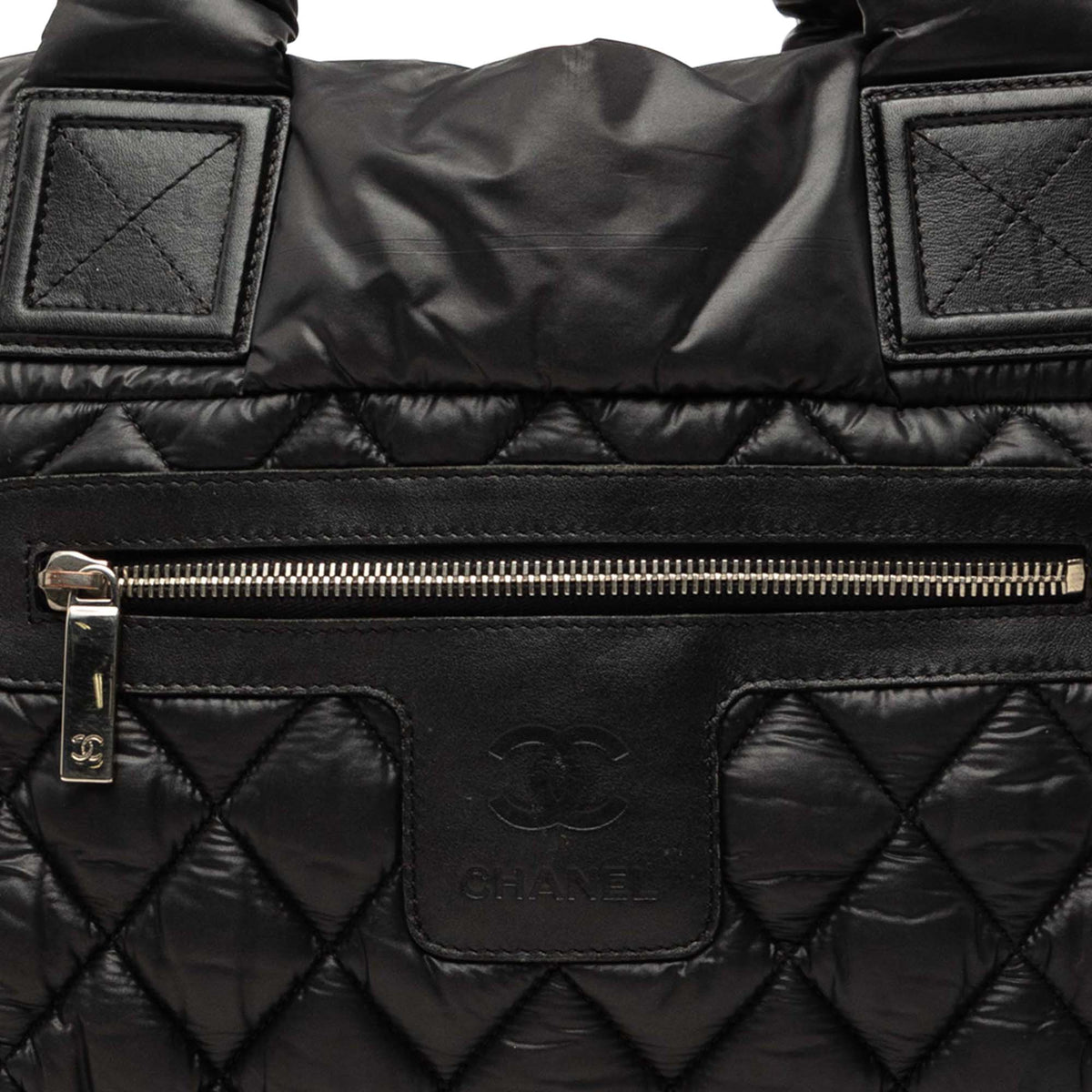 Chanel Small Quilted Nylon Coco Cocoon Tote