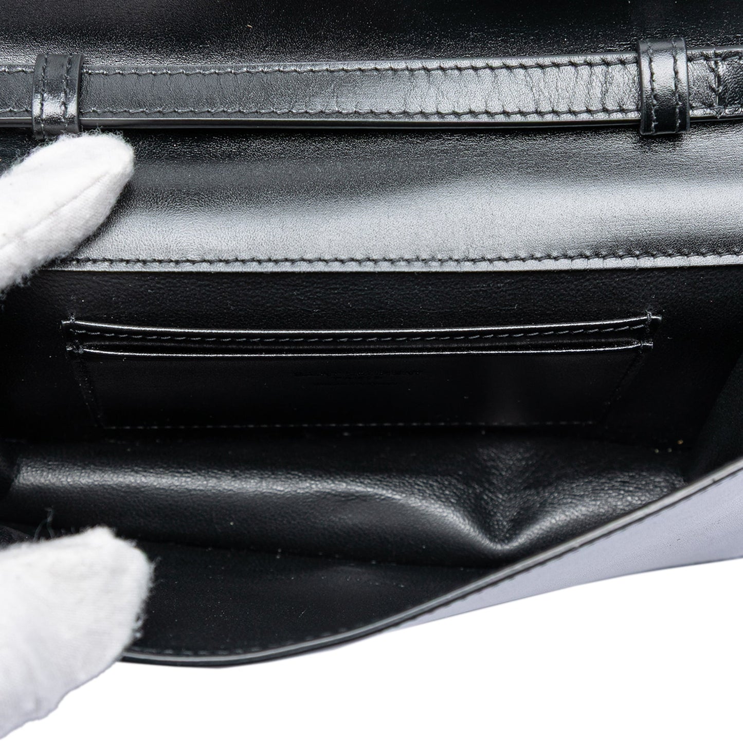 Saint Laurent Smooth Calfskin Monogram Crossbody