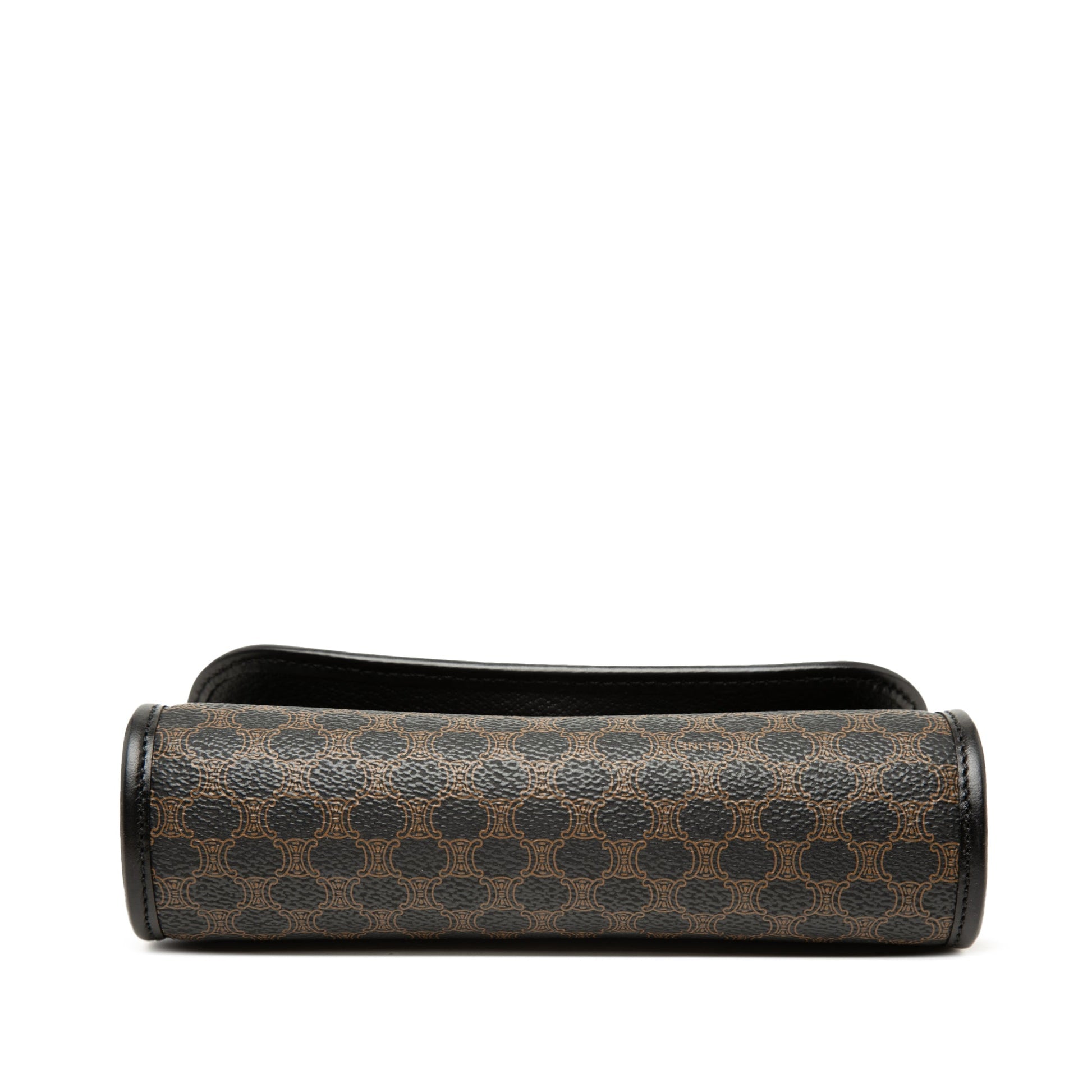 Celine Macadam Coated Canvas Clutch