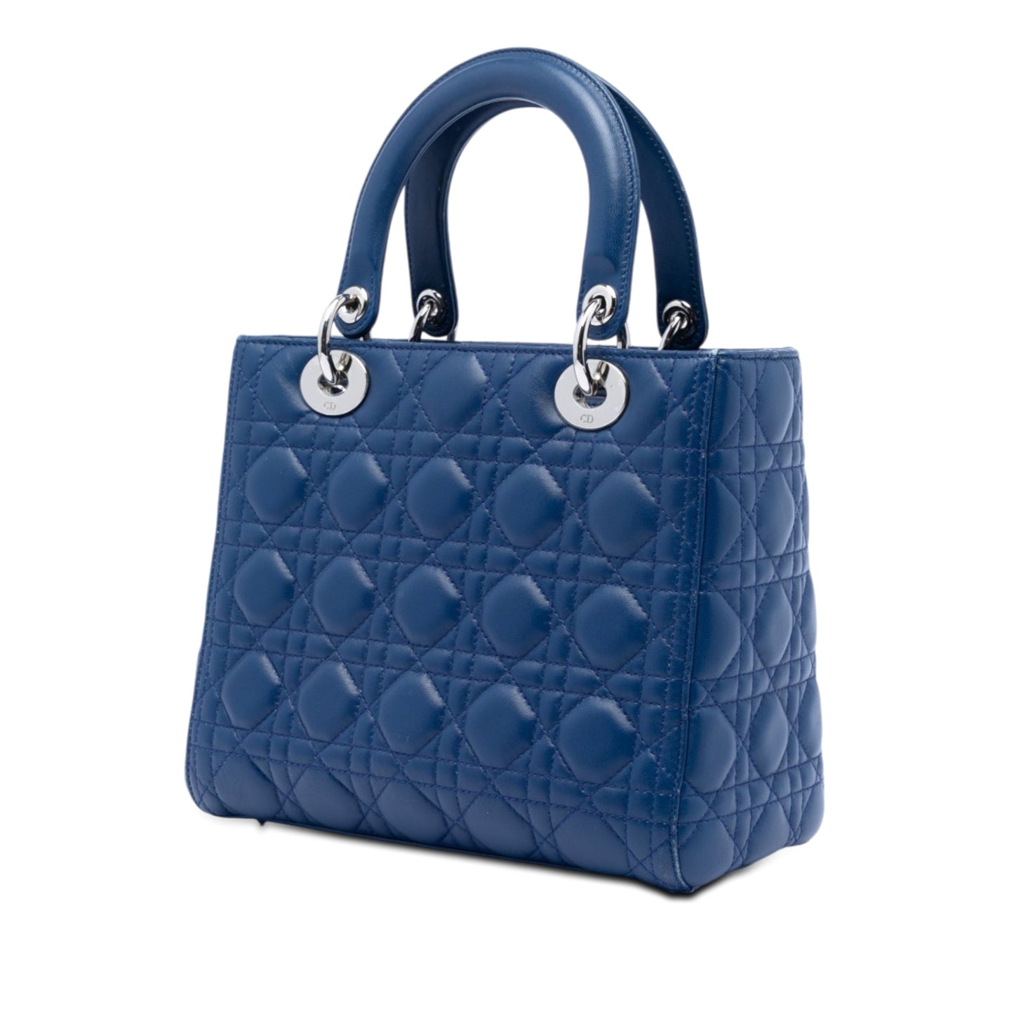 Dior Medium Lambskin Cannage Lady Dior