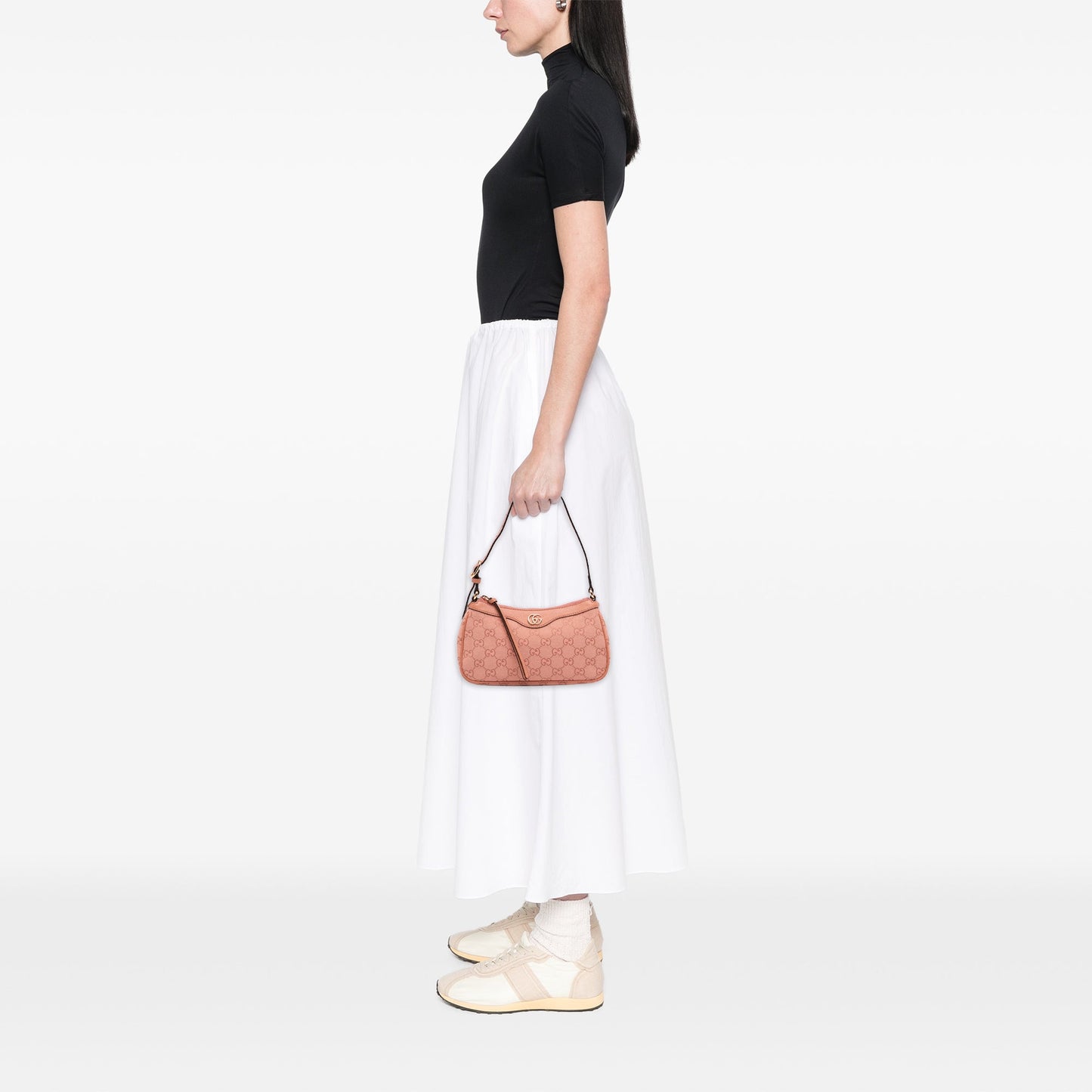 Gucci Small GG Canvas Ophidia Shoulder Bag