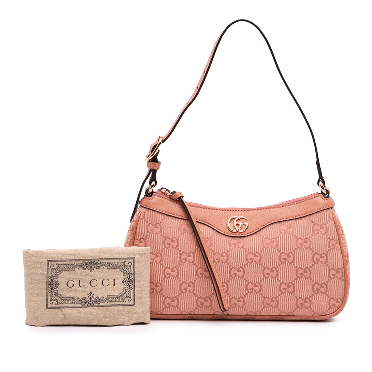 Gucci Small GG Canvas Ophidia Shoulder Bag