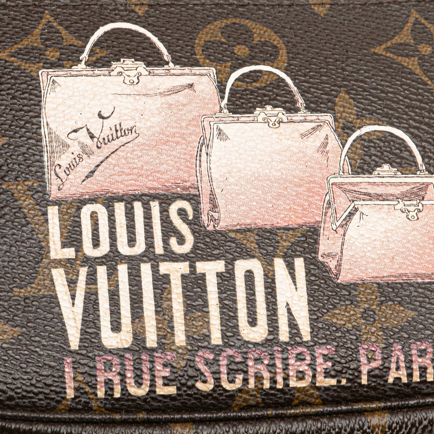 Louis Vuitton Monogram Affiche Mini Pochette Accessoires