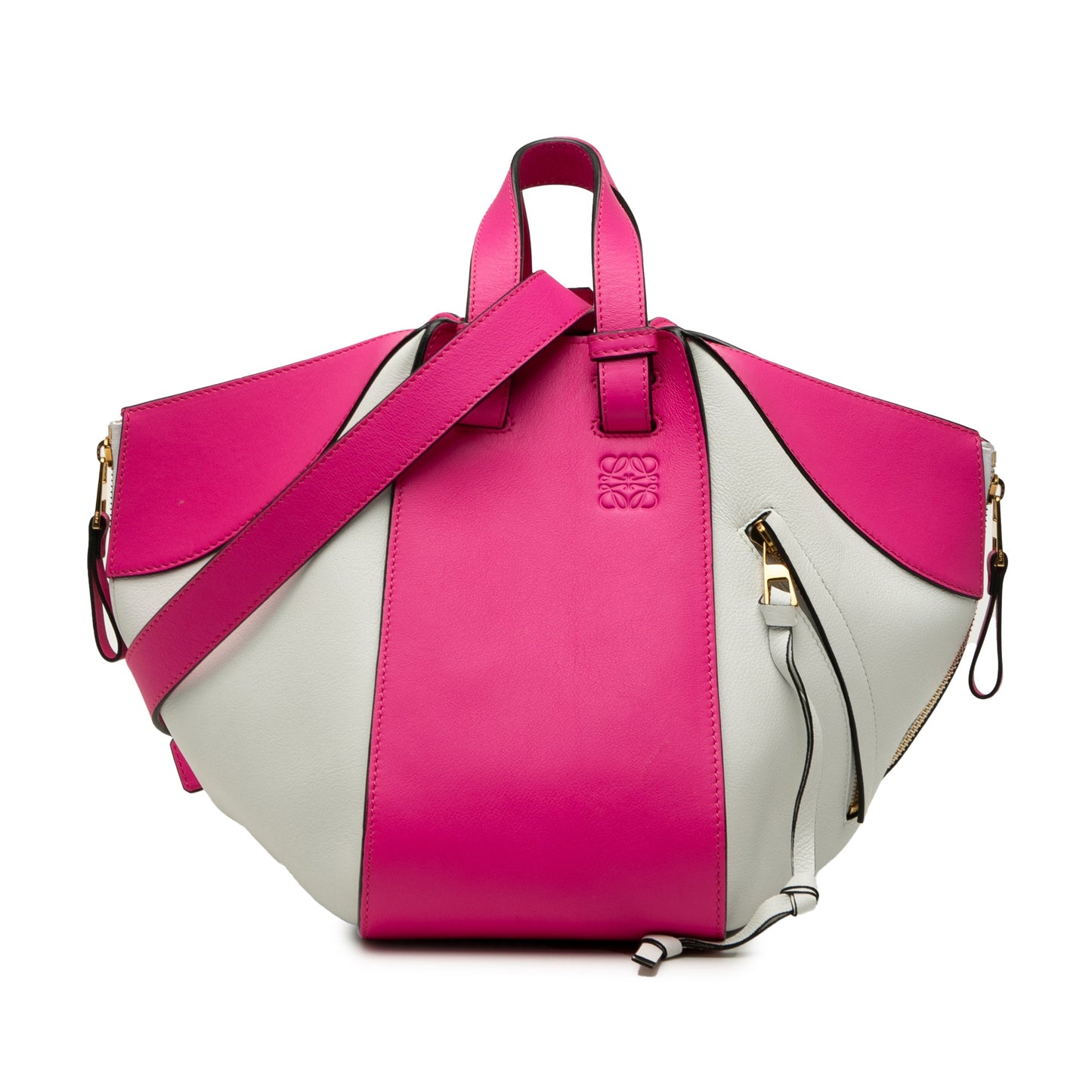 LOEWE Small Bicolor Calfskin Hammock Bag