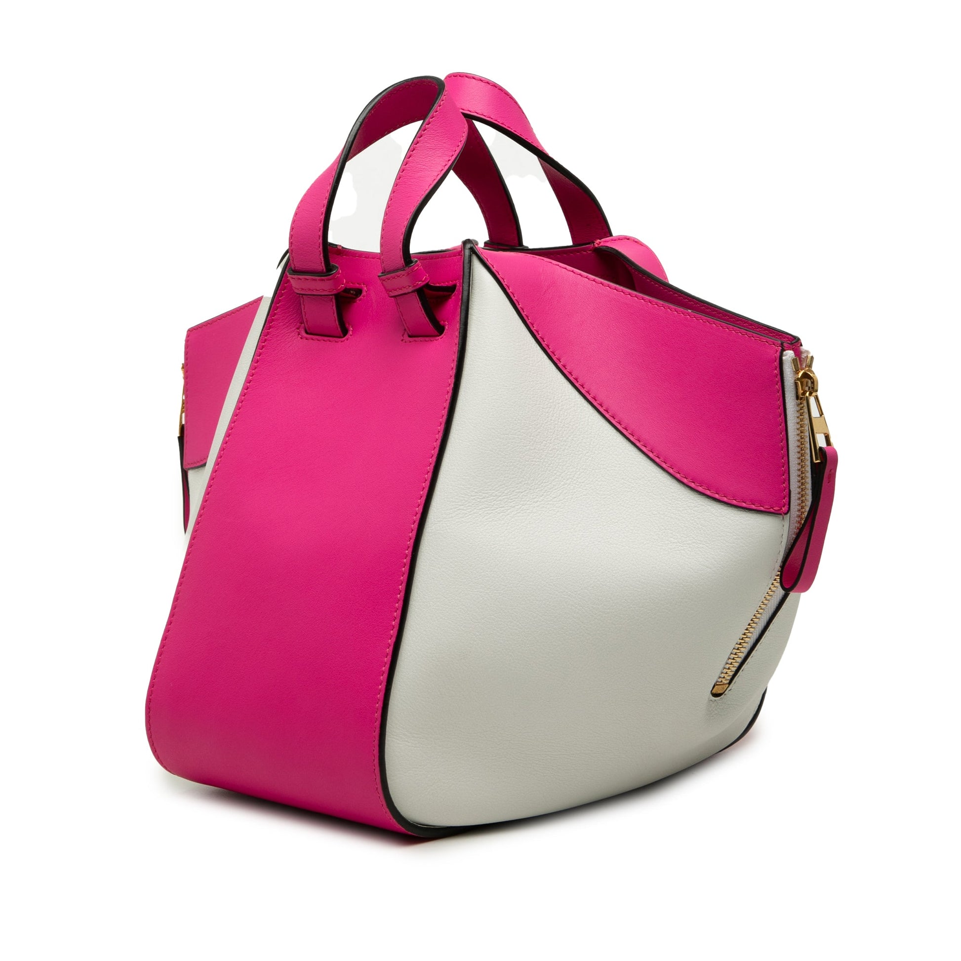 LOEWE Small Bicolor Calfskin Hammock Bag