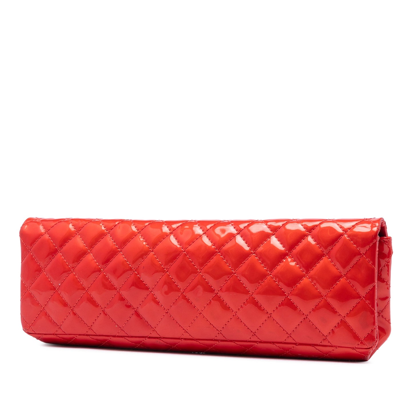 Chanel Quilted Patent Reissue 2.55 East West Single Flap