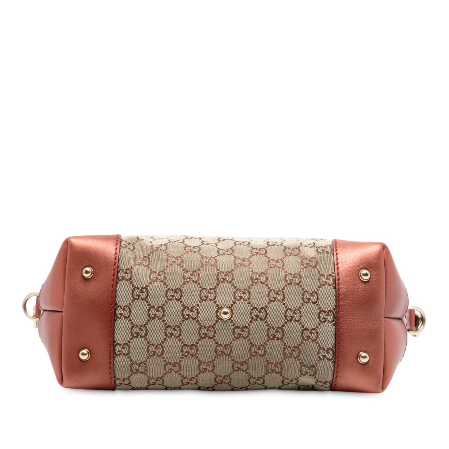 Gucci GG Canvas Heart Bit Satchel