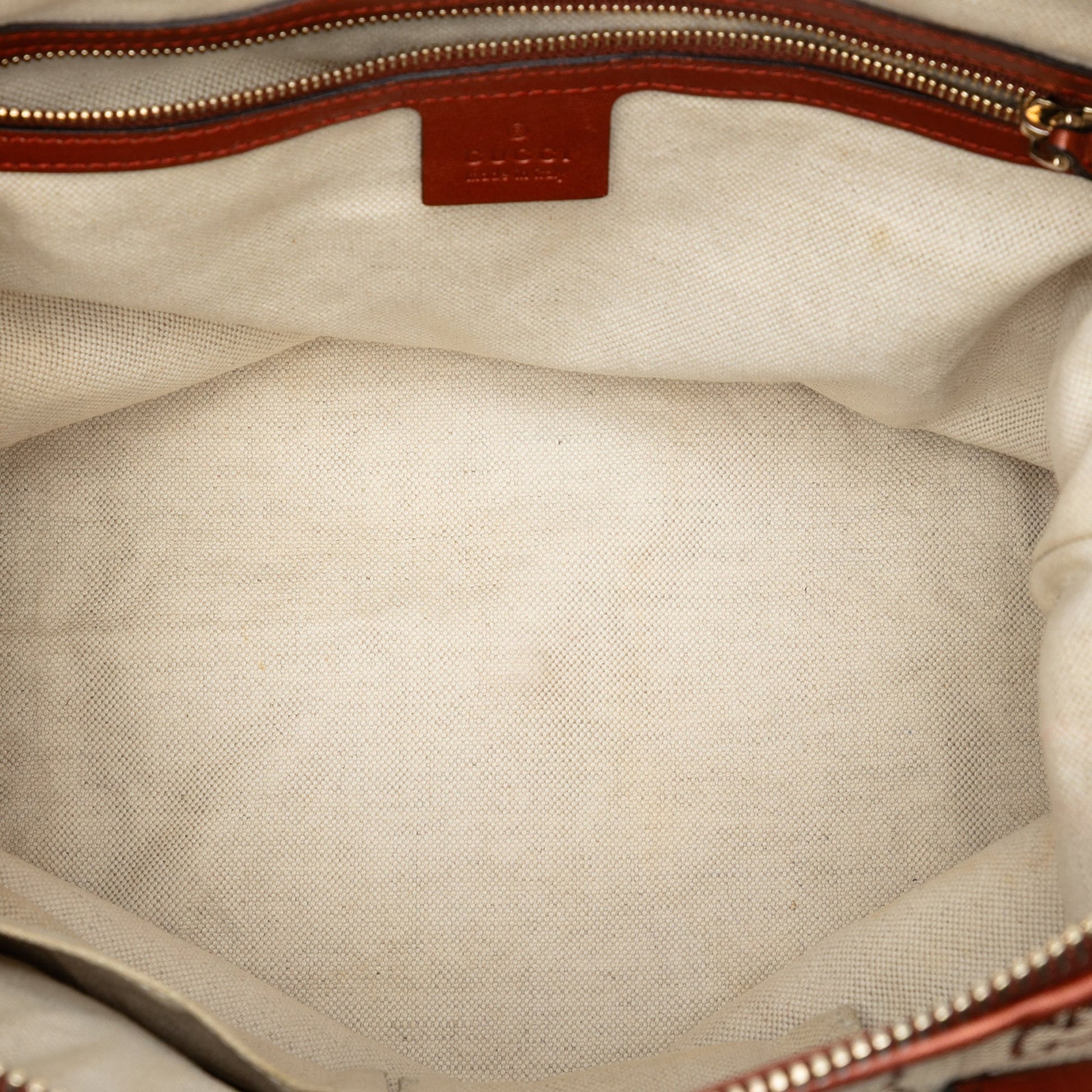 Gucci GG Canvas Heart Bit Satchel