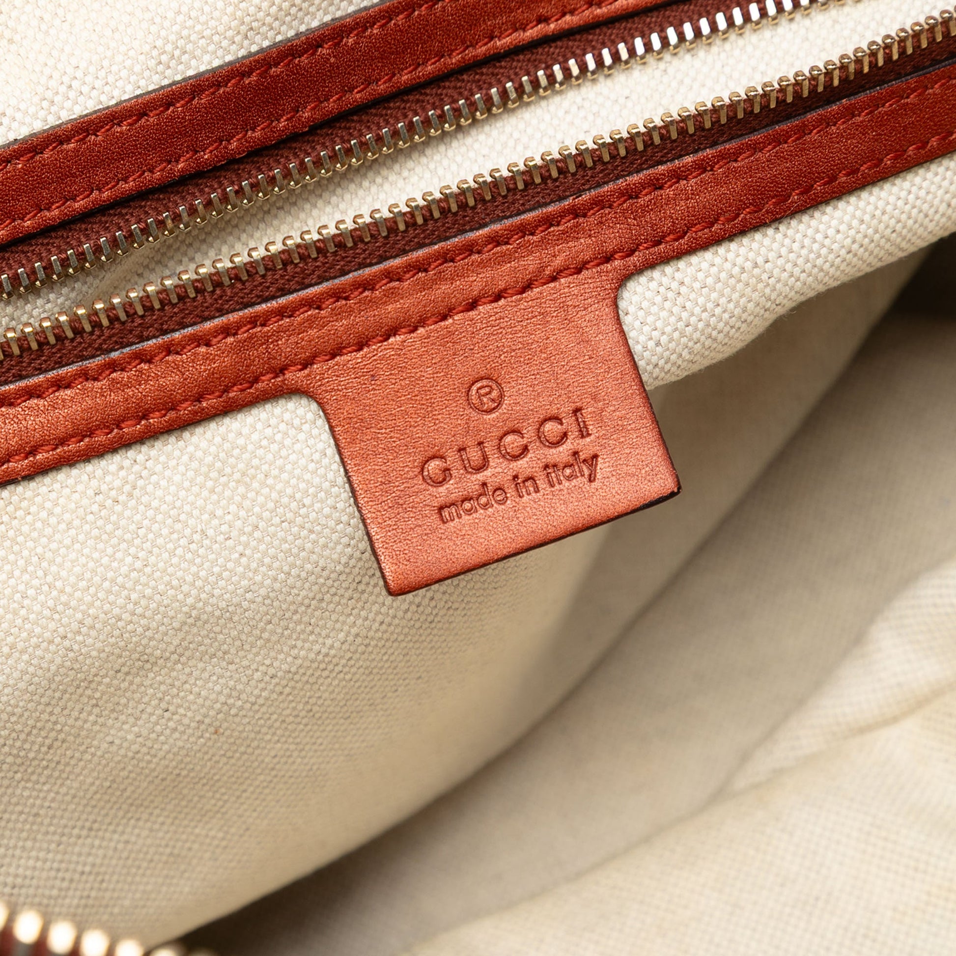 Gucci GG Canvas Heart Bit Satchel
