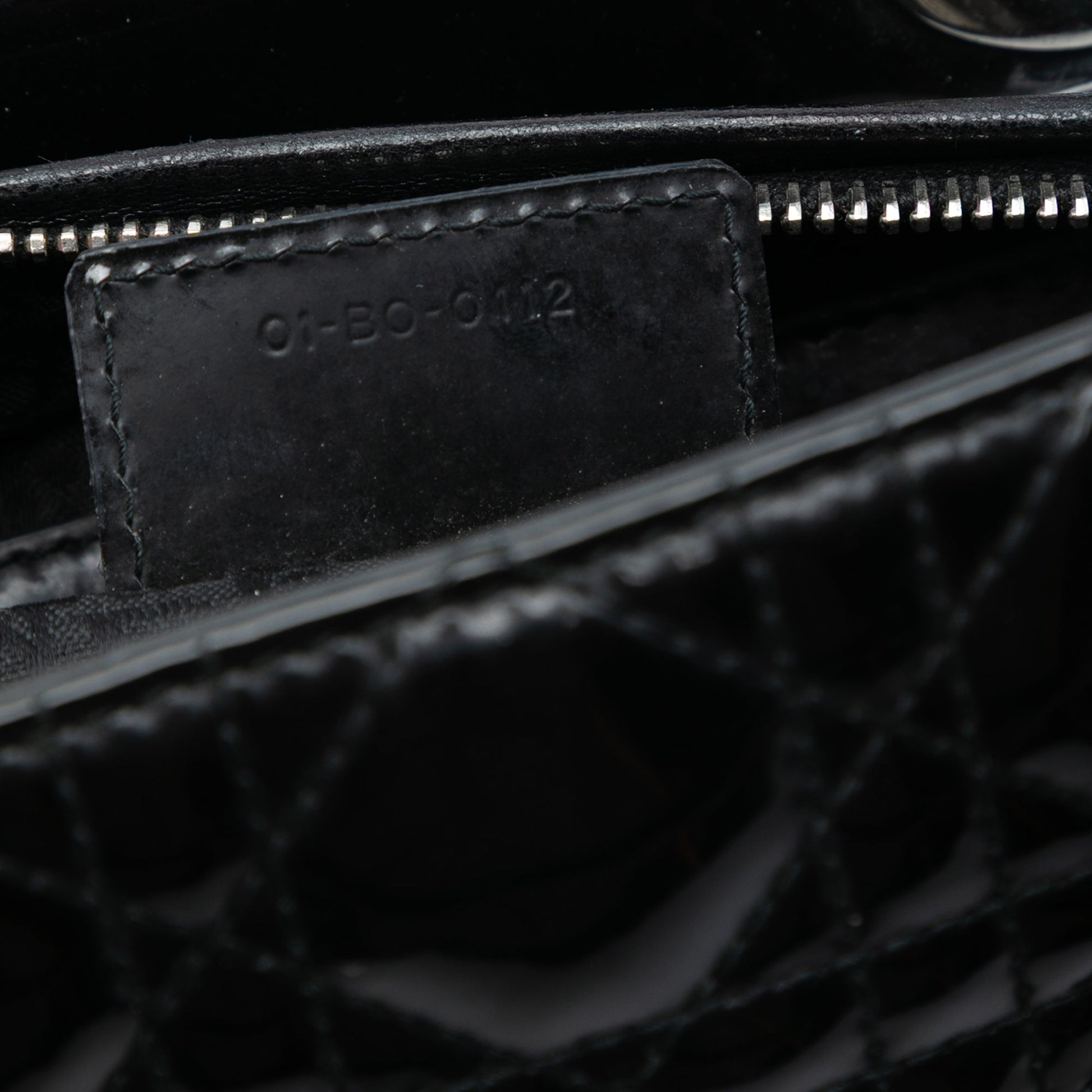Dior Medium Patent Cannage Lady Dior
