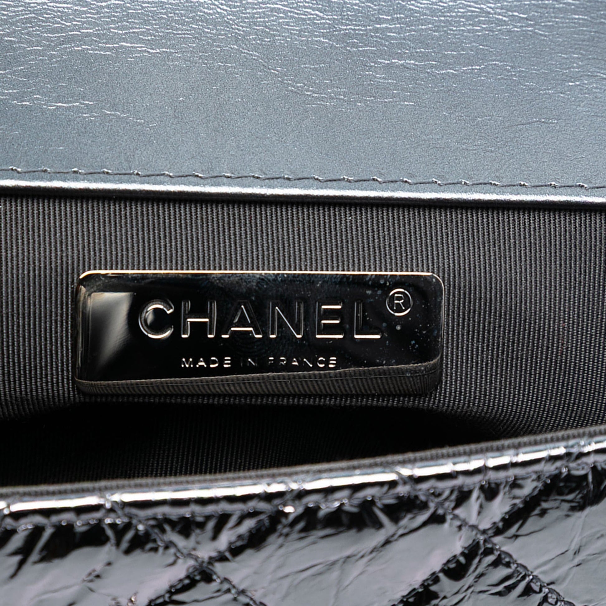 Chanel Mini Quilted Metallic Calfskin Ring Top Handle Flap