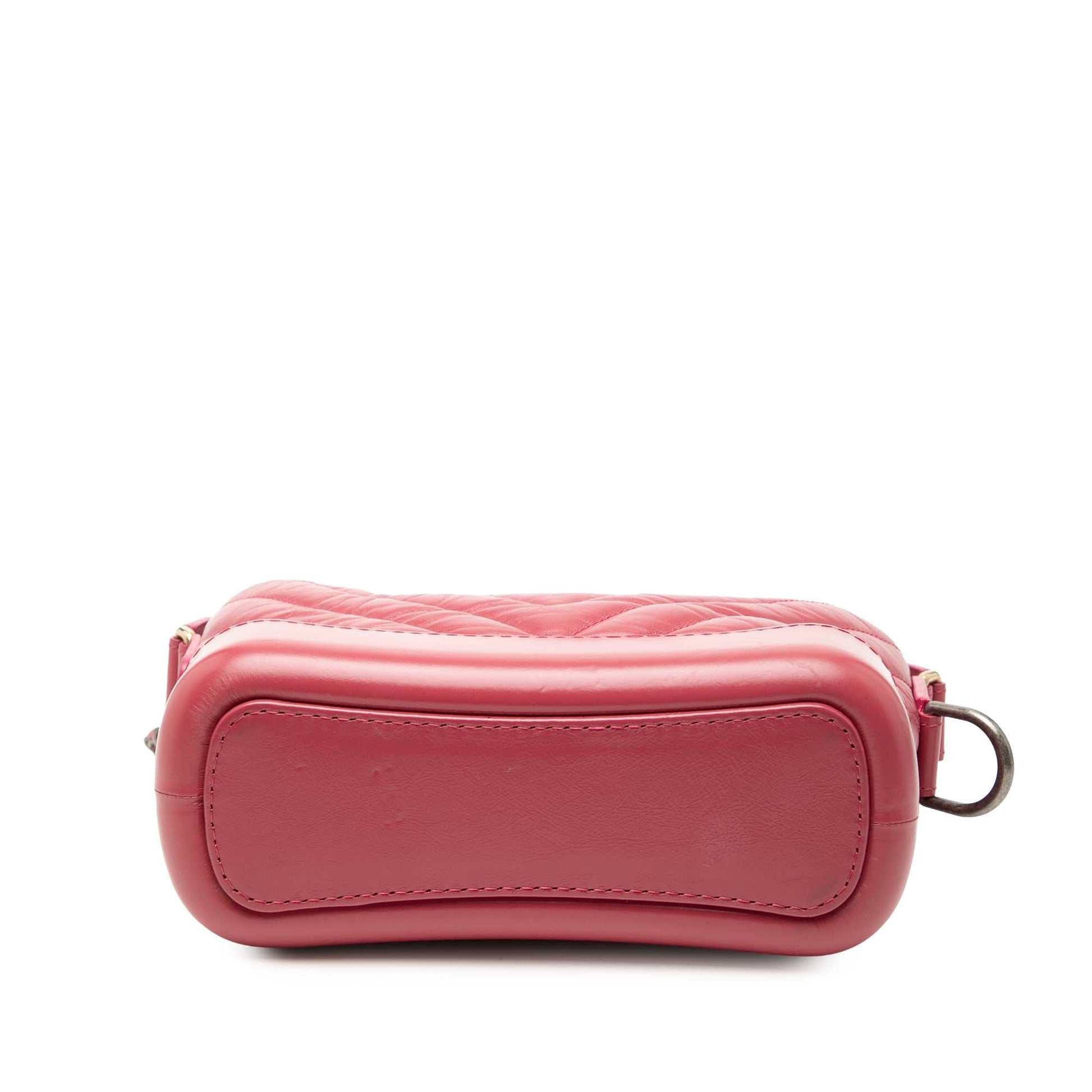 Chanel Small Chevron Aged Calfskin Gabrielle Crossbody