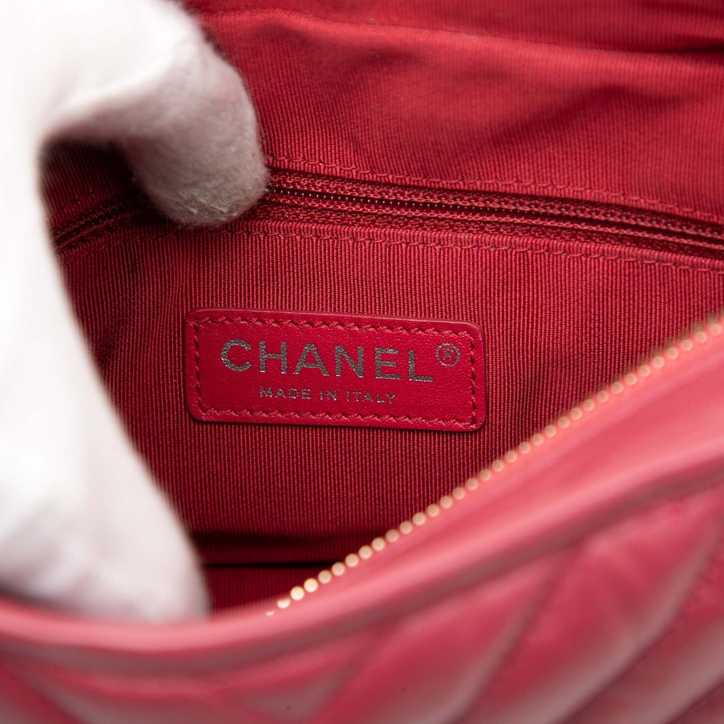 Chanel Small Chevron Aged Calfskin Gabrielle Crossbody