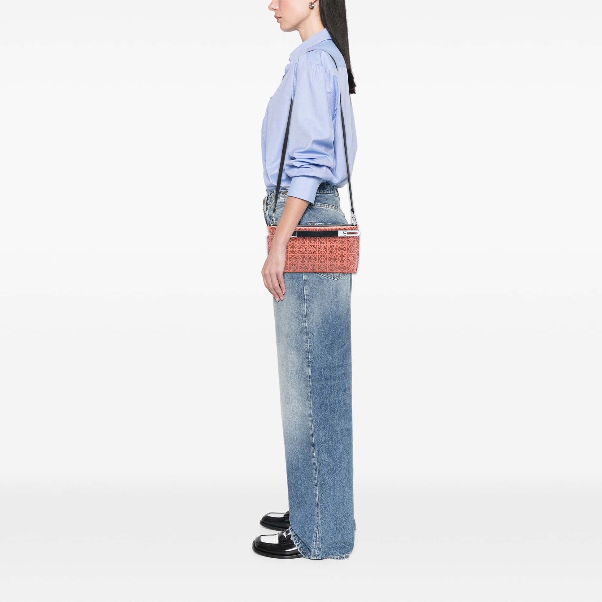 LOEWE Small Repeat Anagram Leather Missy Satchel