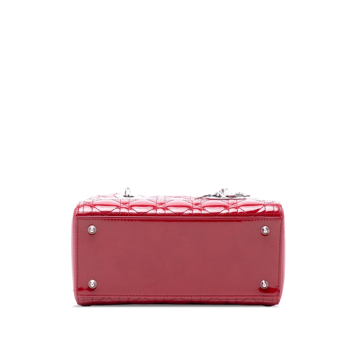 Dior Medium Patent Cannage Lady Dior