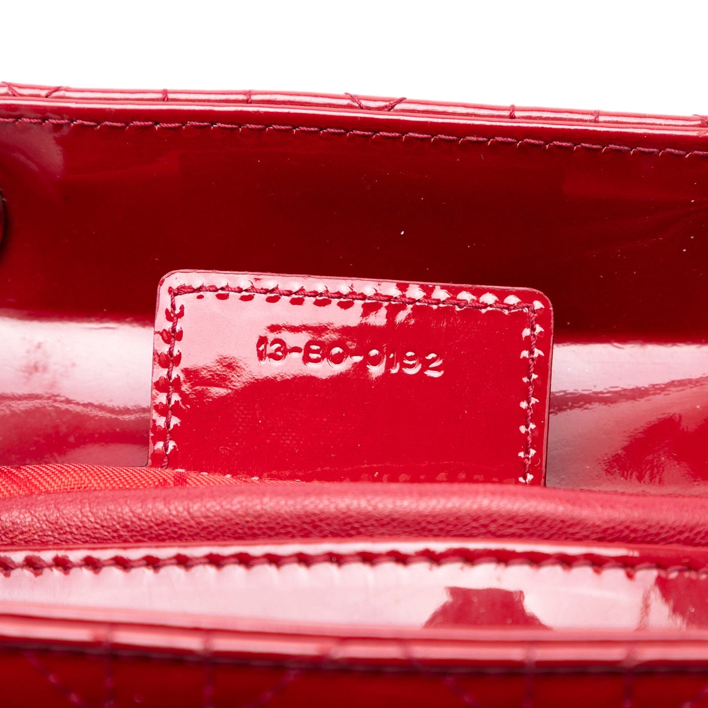 Dior Medium Patent Cannage Lady Dior