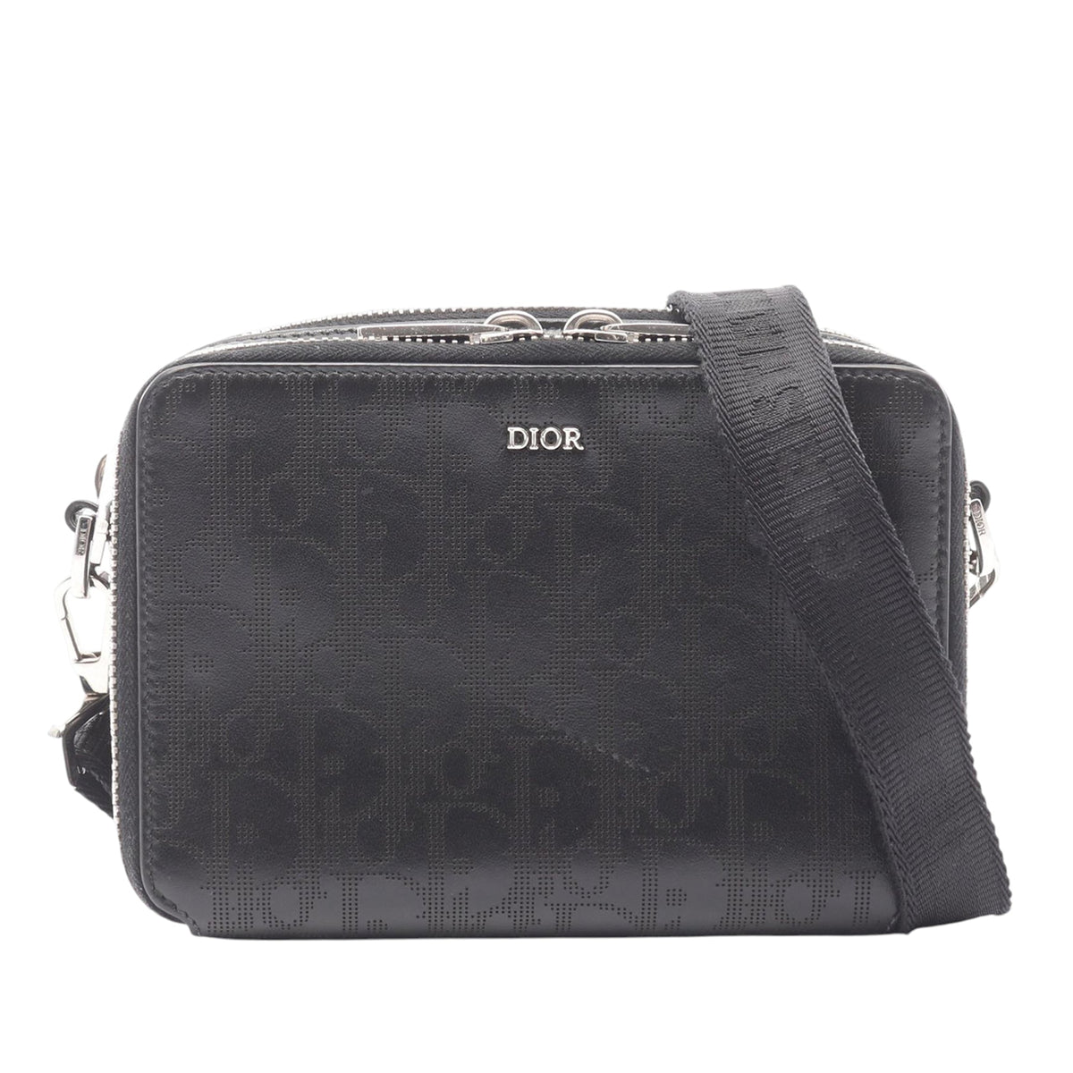 Dior Perforated Oblique Calfskin Galaxy Crossbody