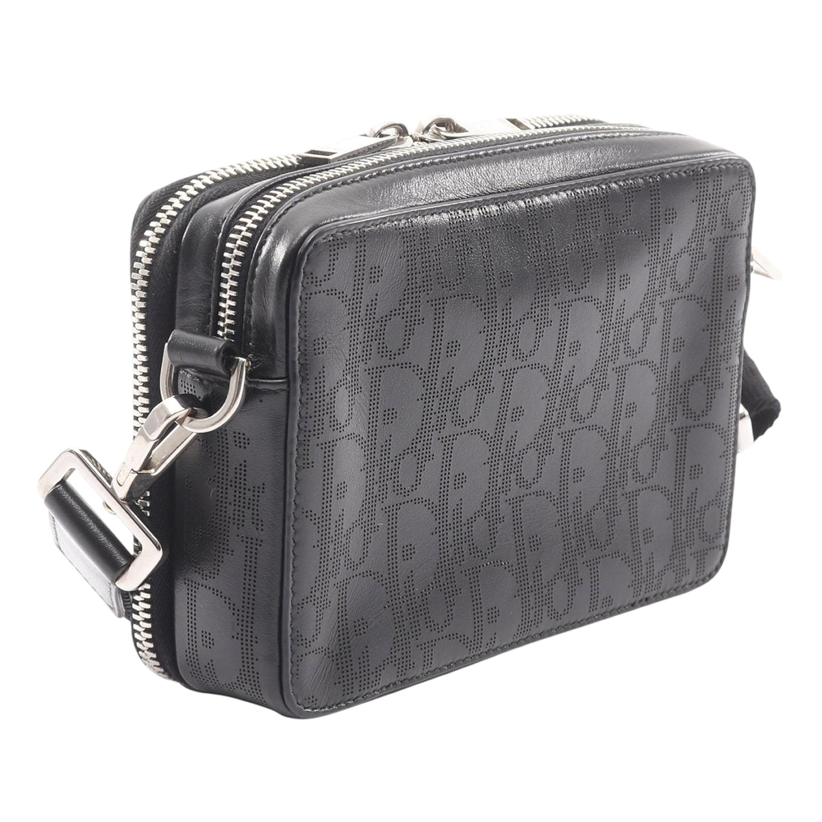 Dior Perforated Oblique Calfskin Galaxy Crossbody