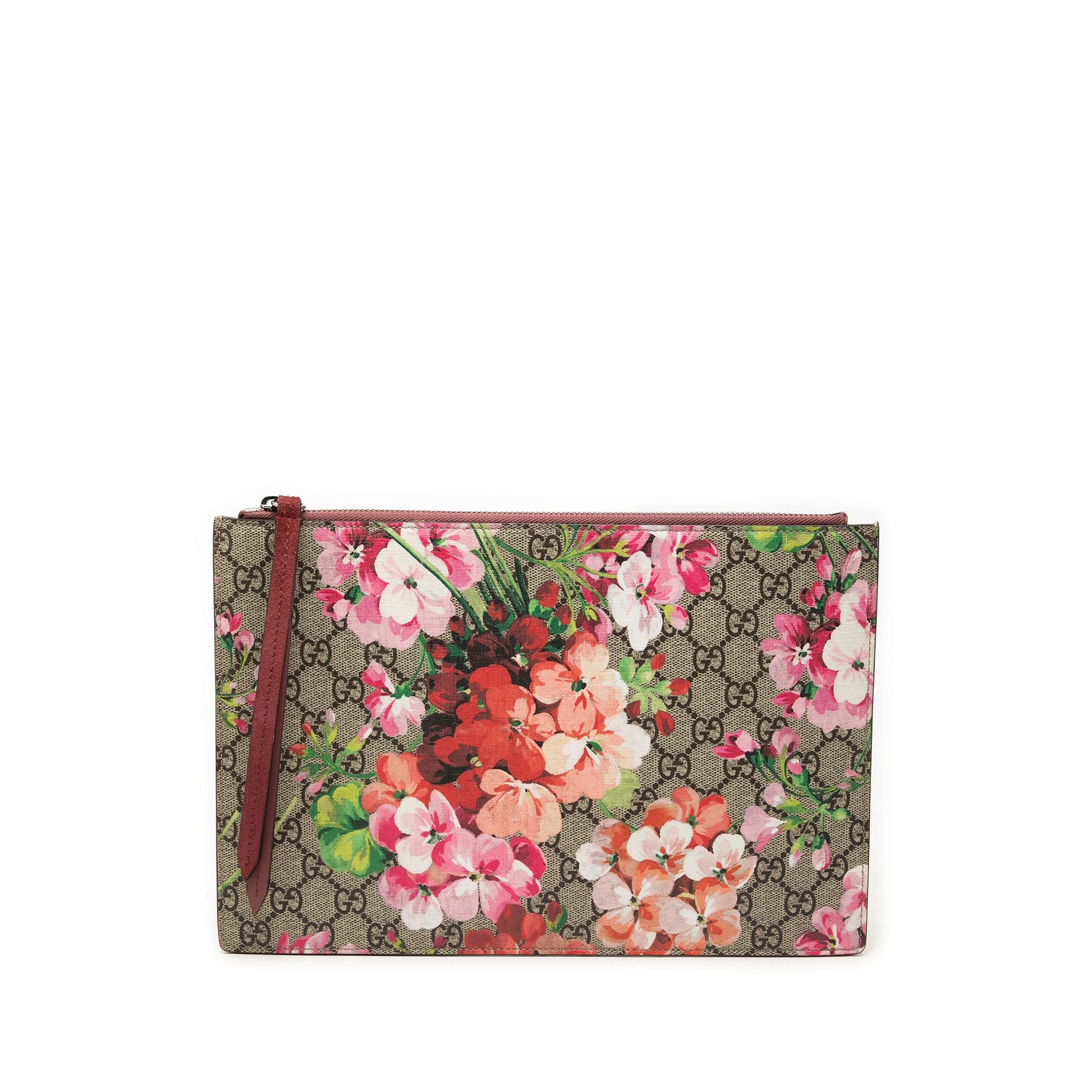 Gucci GG Supreme Blooms Clutch