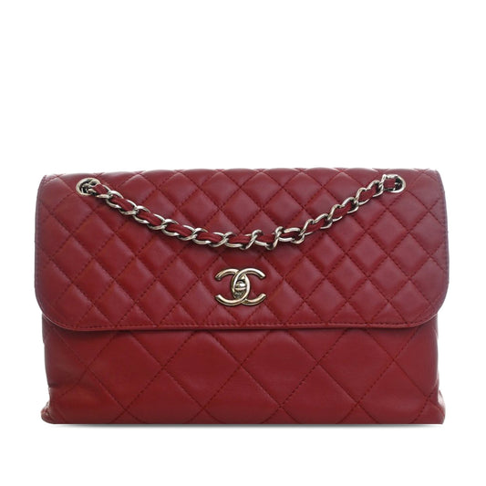 Chanel CC Quilted Calfskin In The Business Flap