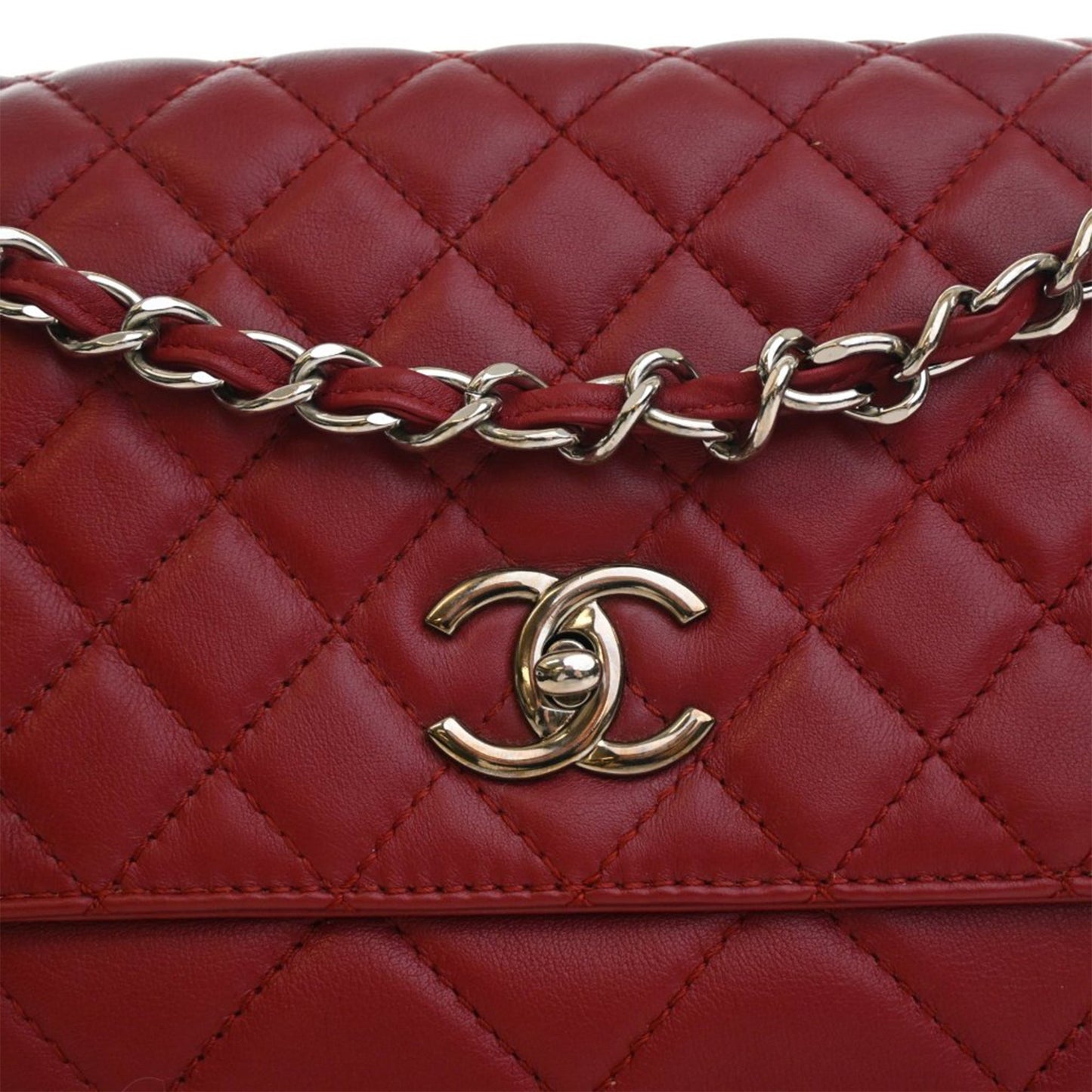 Chanel CC Quilted Calfskin In The Business Flap