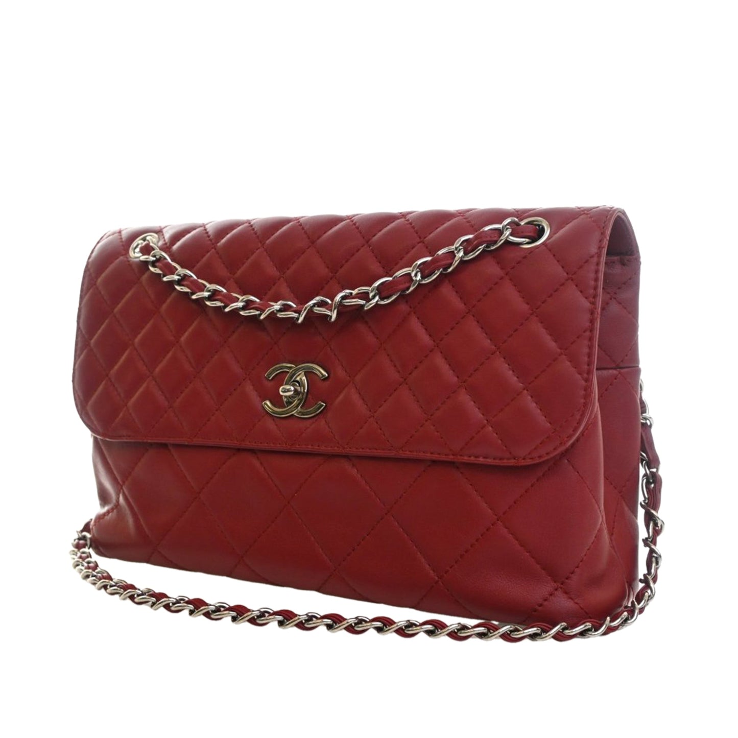 Chanel CC Quilted Calfskin In The Business Flap