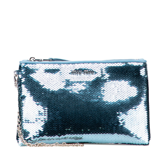 Miu Miu Sequin Clutch