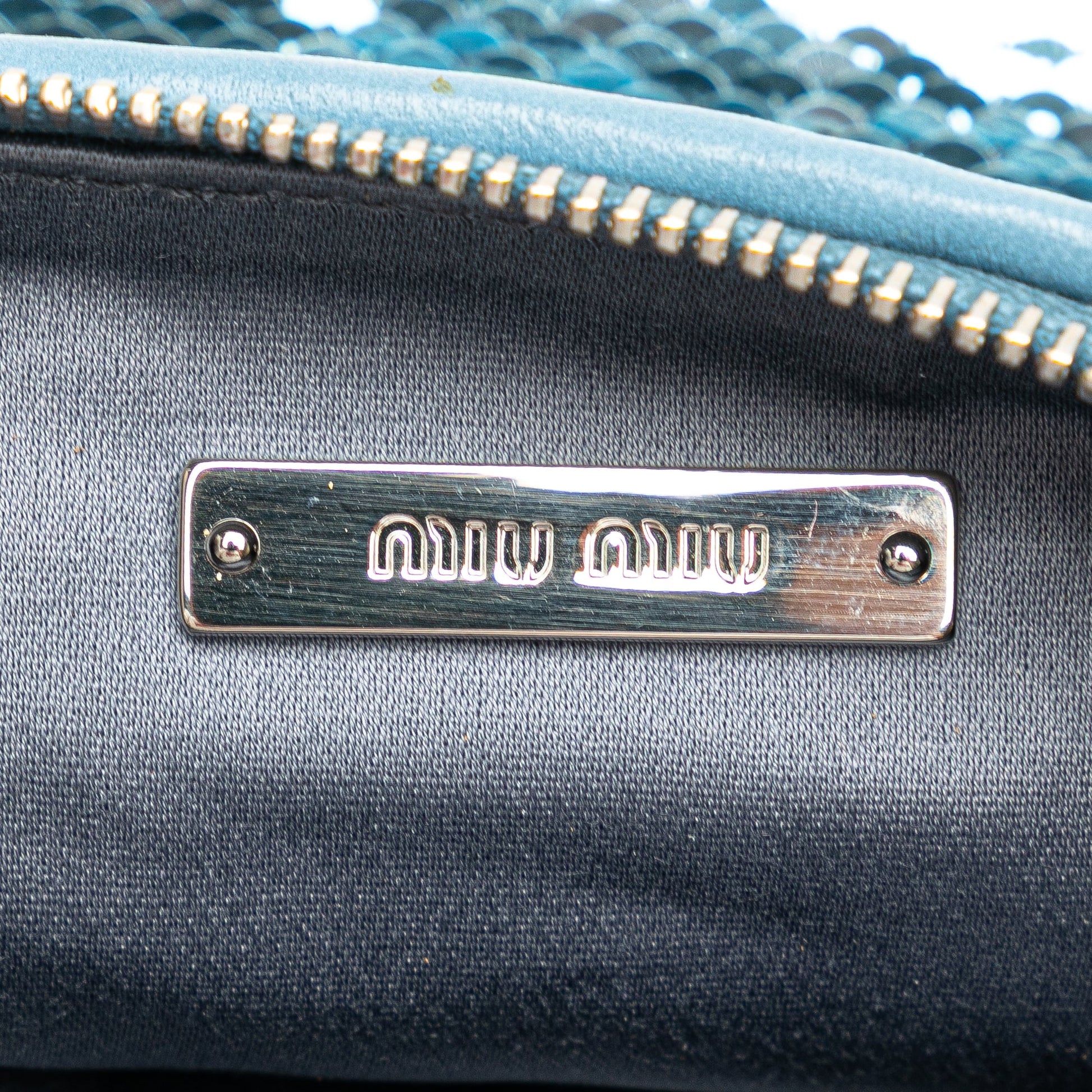 Miu Miu Sequin Clutch