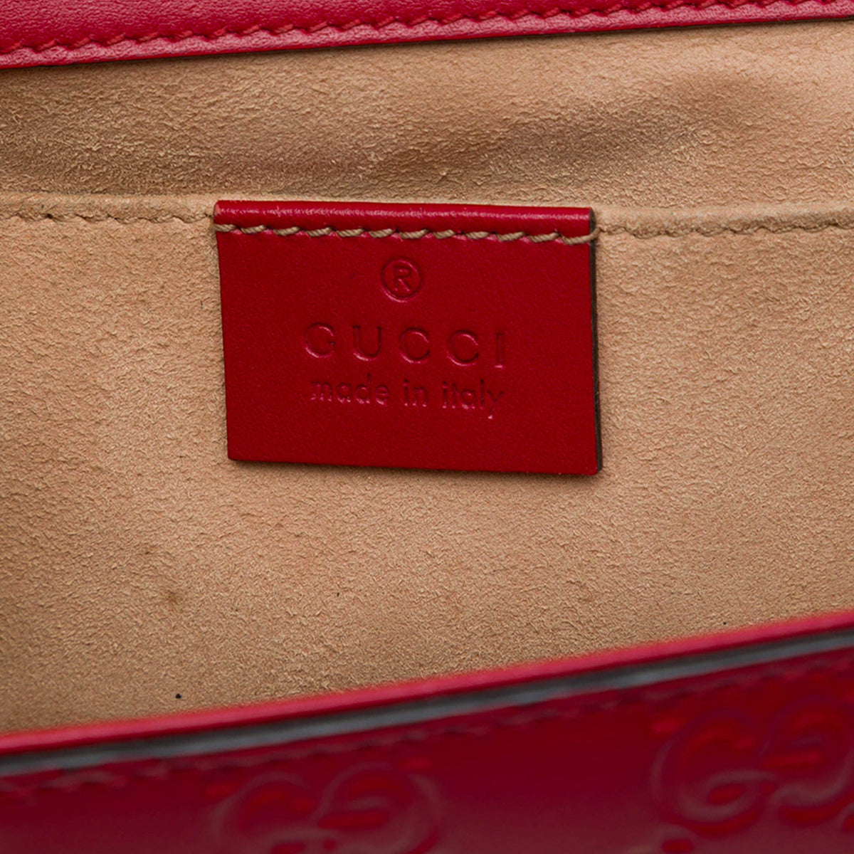 Gucci Small Guccissima Padlock Crossbody
