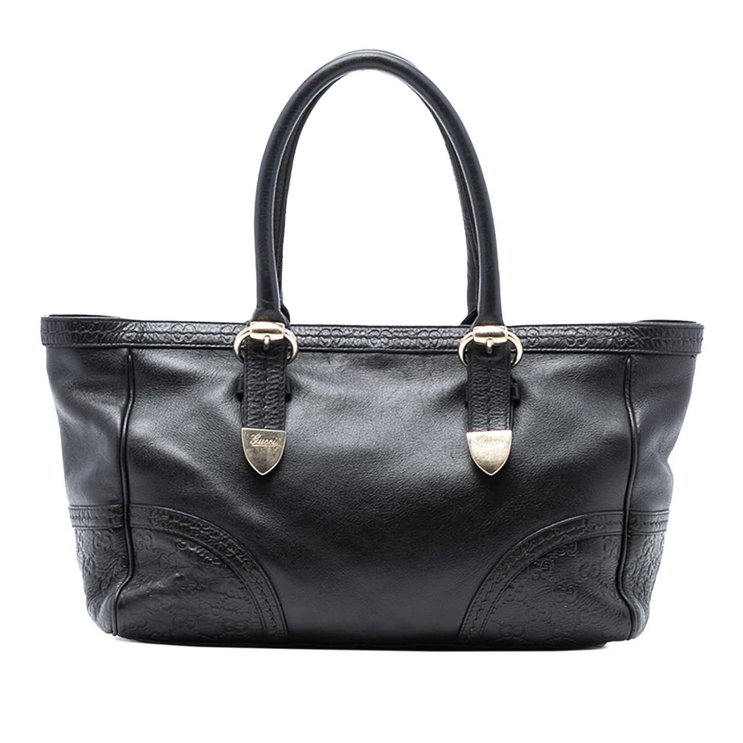 Gucci Leather Signoria Tote