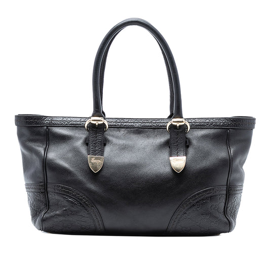 Gucci Leather Signoria Tote
