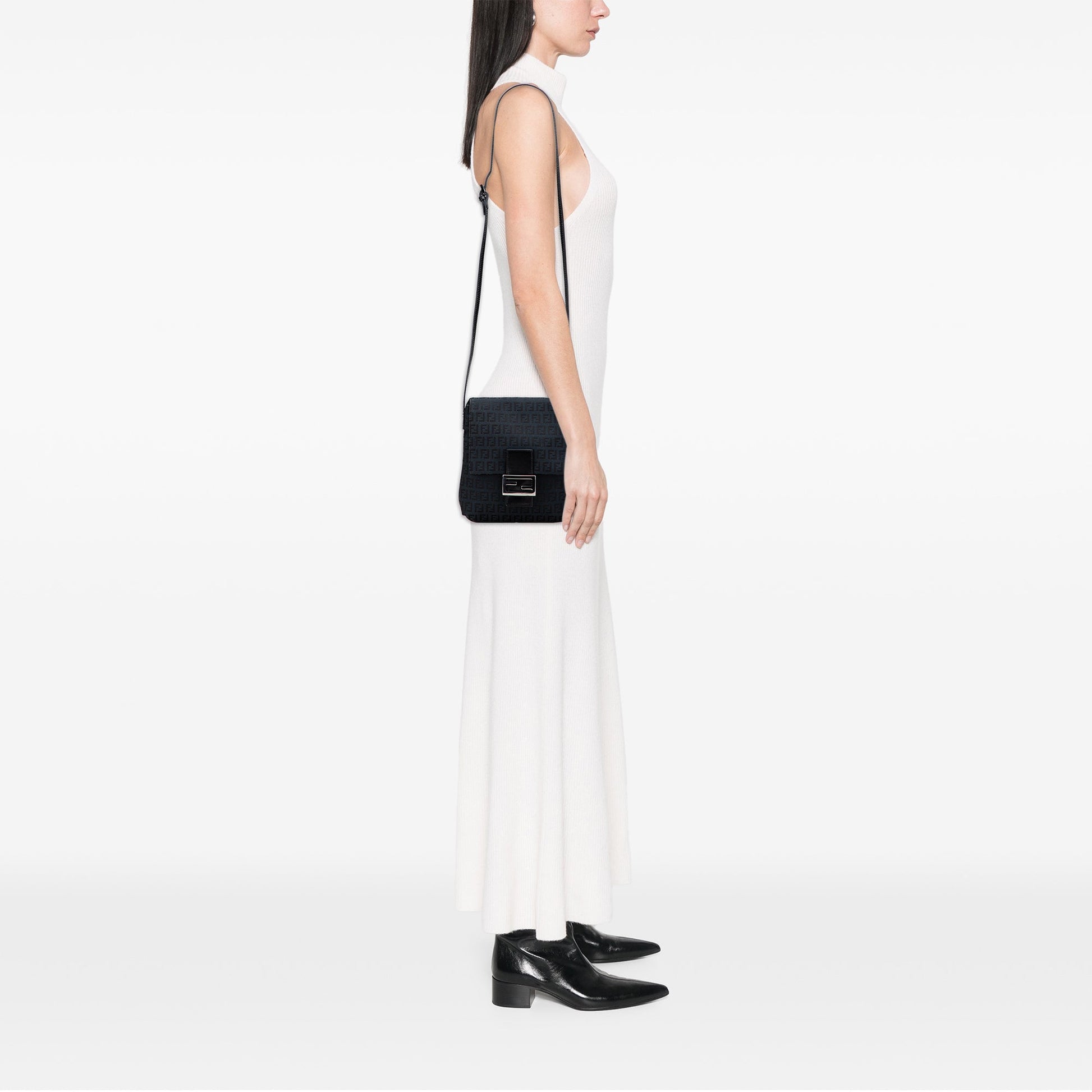 Fendi Zucchino Canvas Crossbody