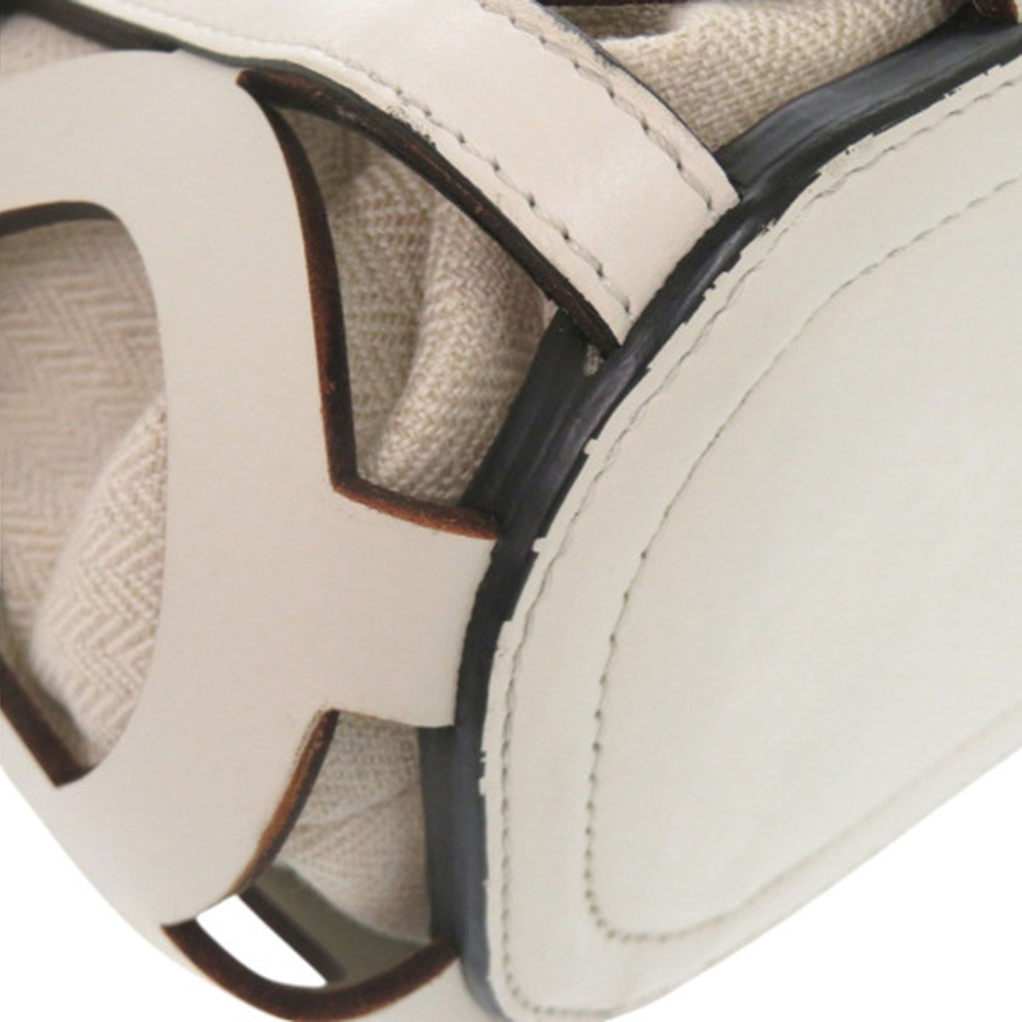 LOEWE Small Anagram Leather CutOut Tote