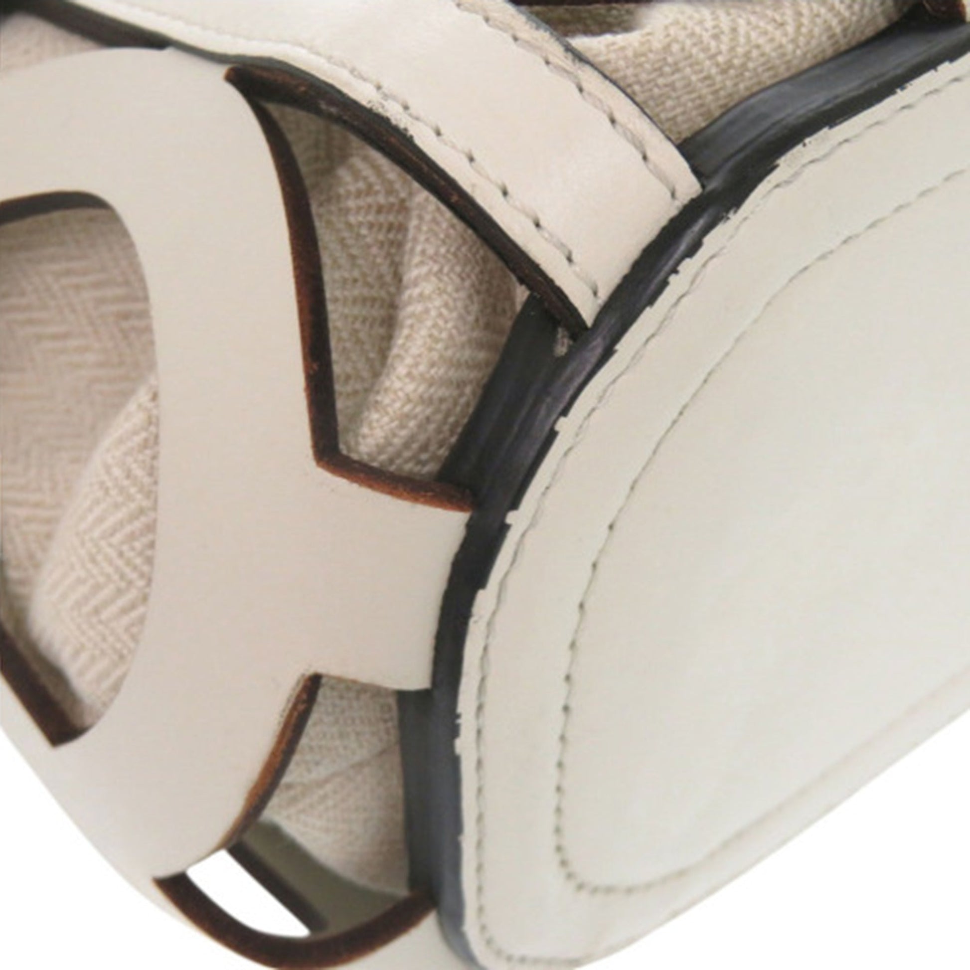 LOEWE Small Anagram Leather CutOut Tote