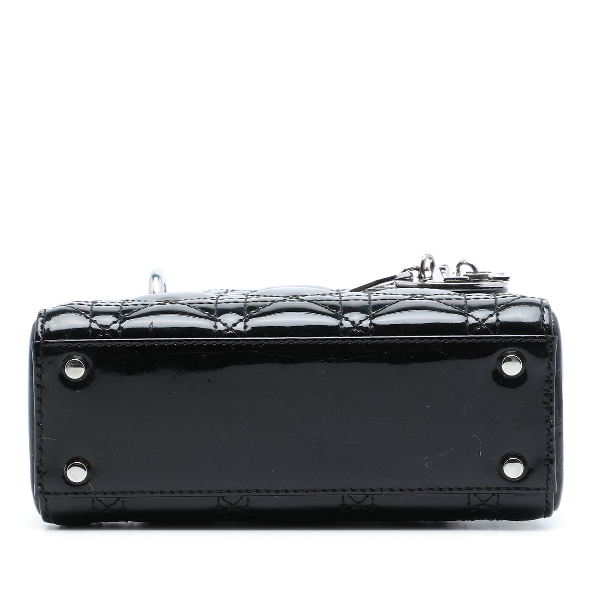 Dior Mini Patent Cannage Lady Dior