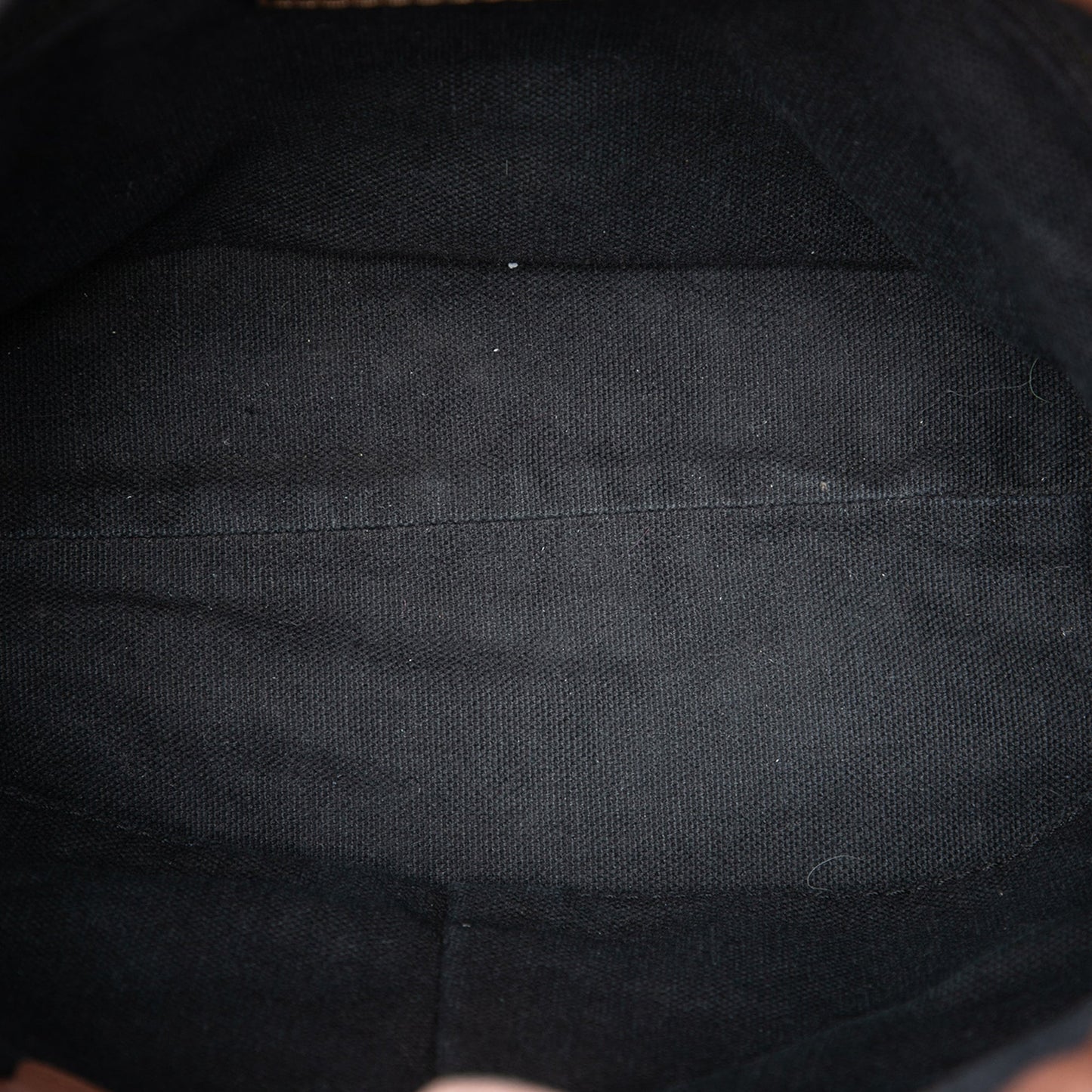 Burberry House Check Canvas and Calfskin Little Crush Crossbody