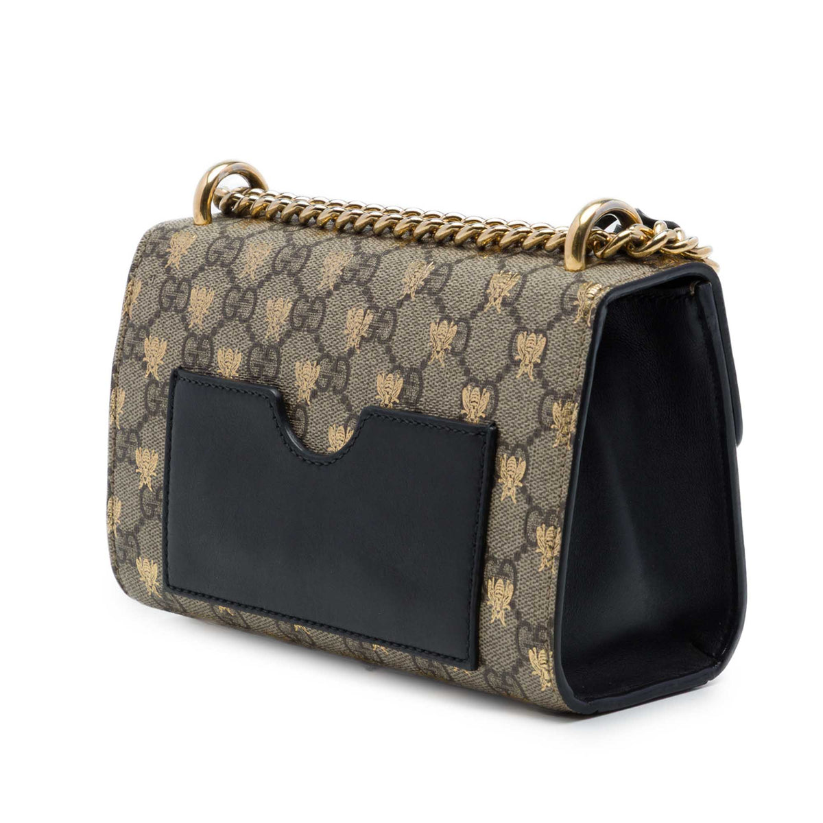 Gucci Small GG Supreme Bee Padlock Crossbody