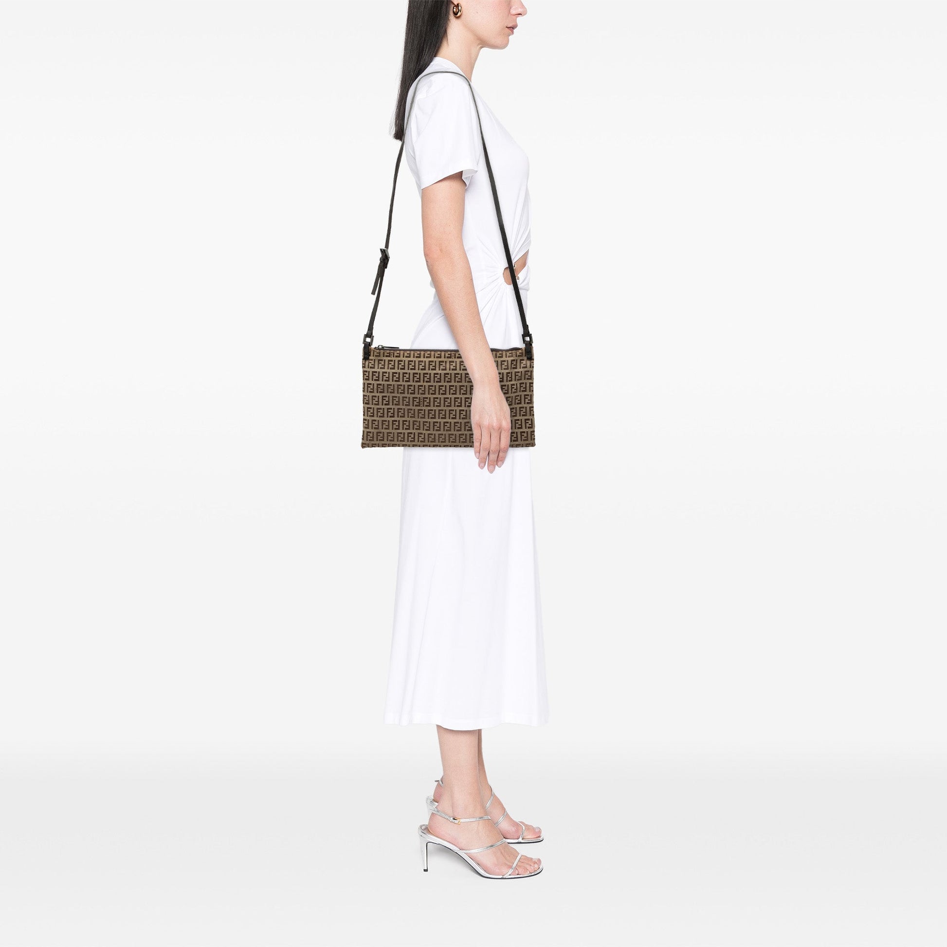 Fendi Zucchino Canvas Crossbody