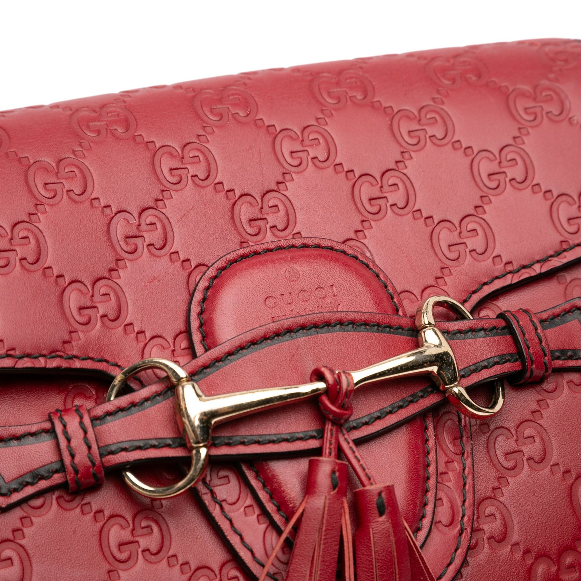 Gucci Large Guccissima Emily Shoulder Bag