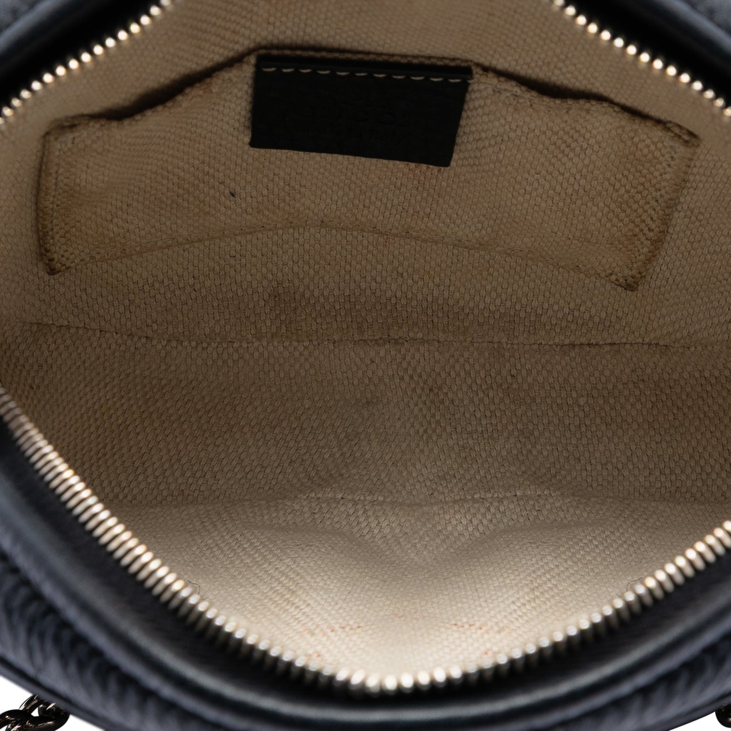 Gucci Mini Pebbled Calfskin Soho Chain Crossbody