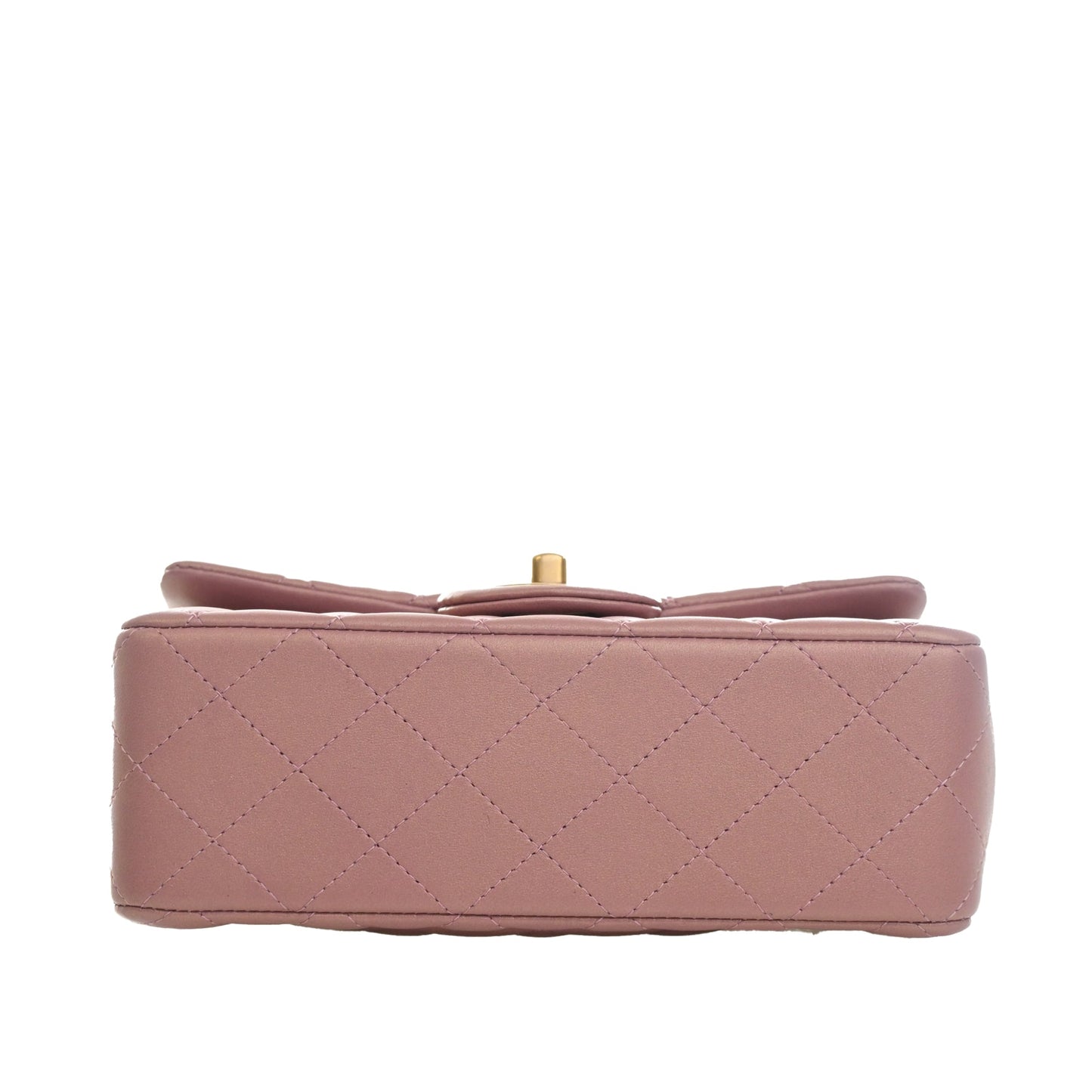Chanel Mini Rectangular Classic Lambskin Top Handle Flap