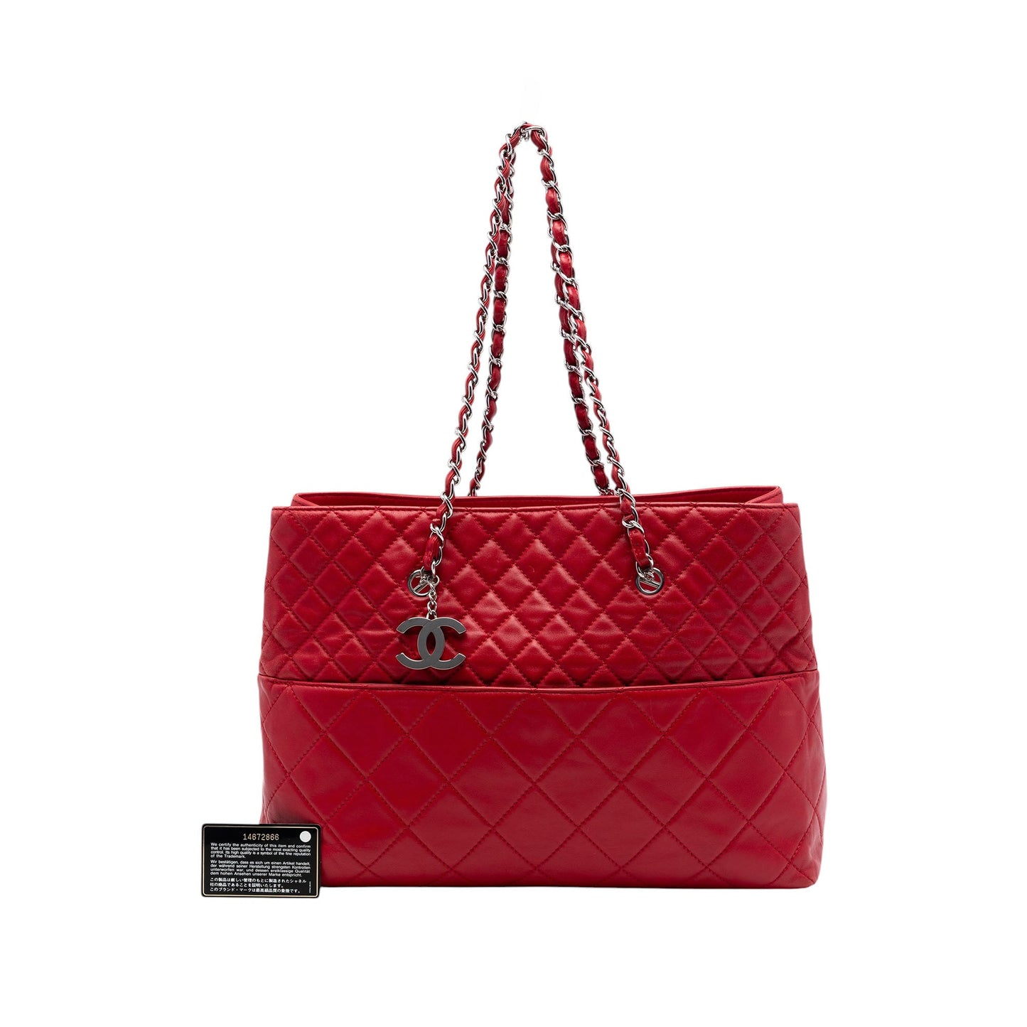 Chanel Large Quilted Calfskin In The Business Tote