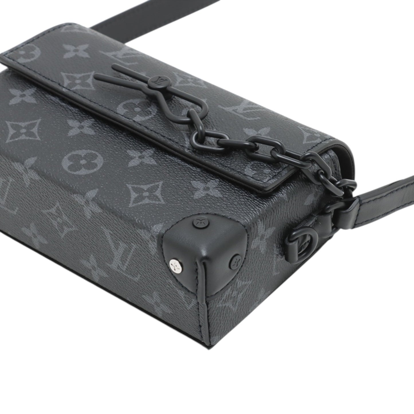 Louis Vuitton Monogram Eclipse Steamer Wearable Wallet