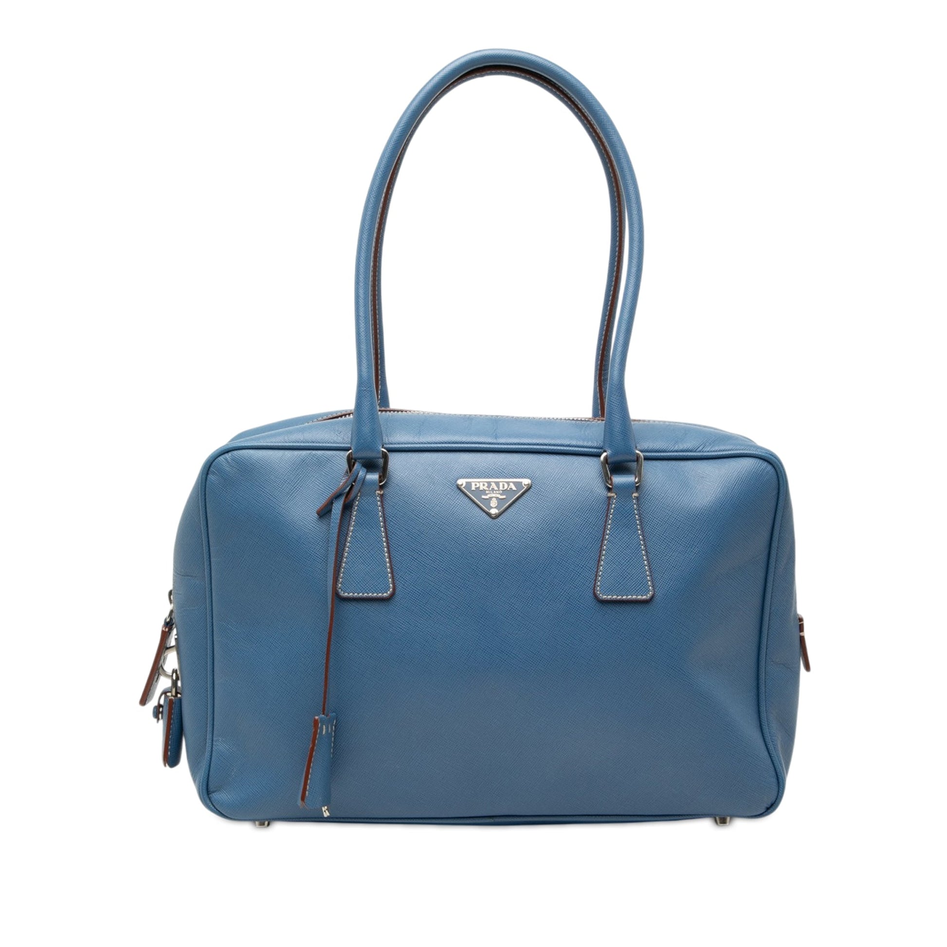 Saffiano Lux Bauletto Handbag