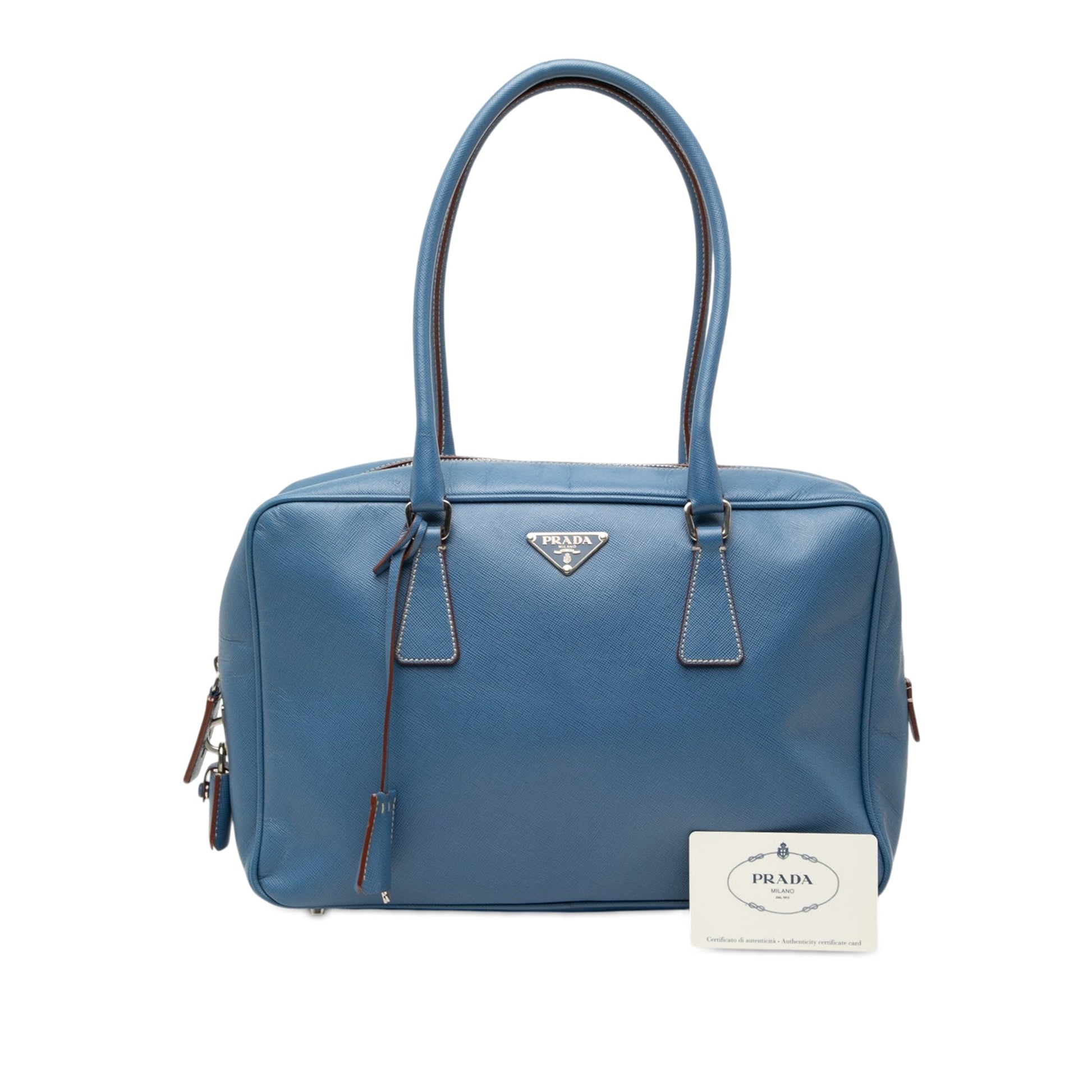 Saffiano Lux Bauletto Handbag