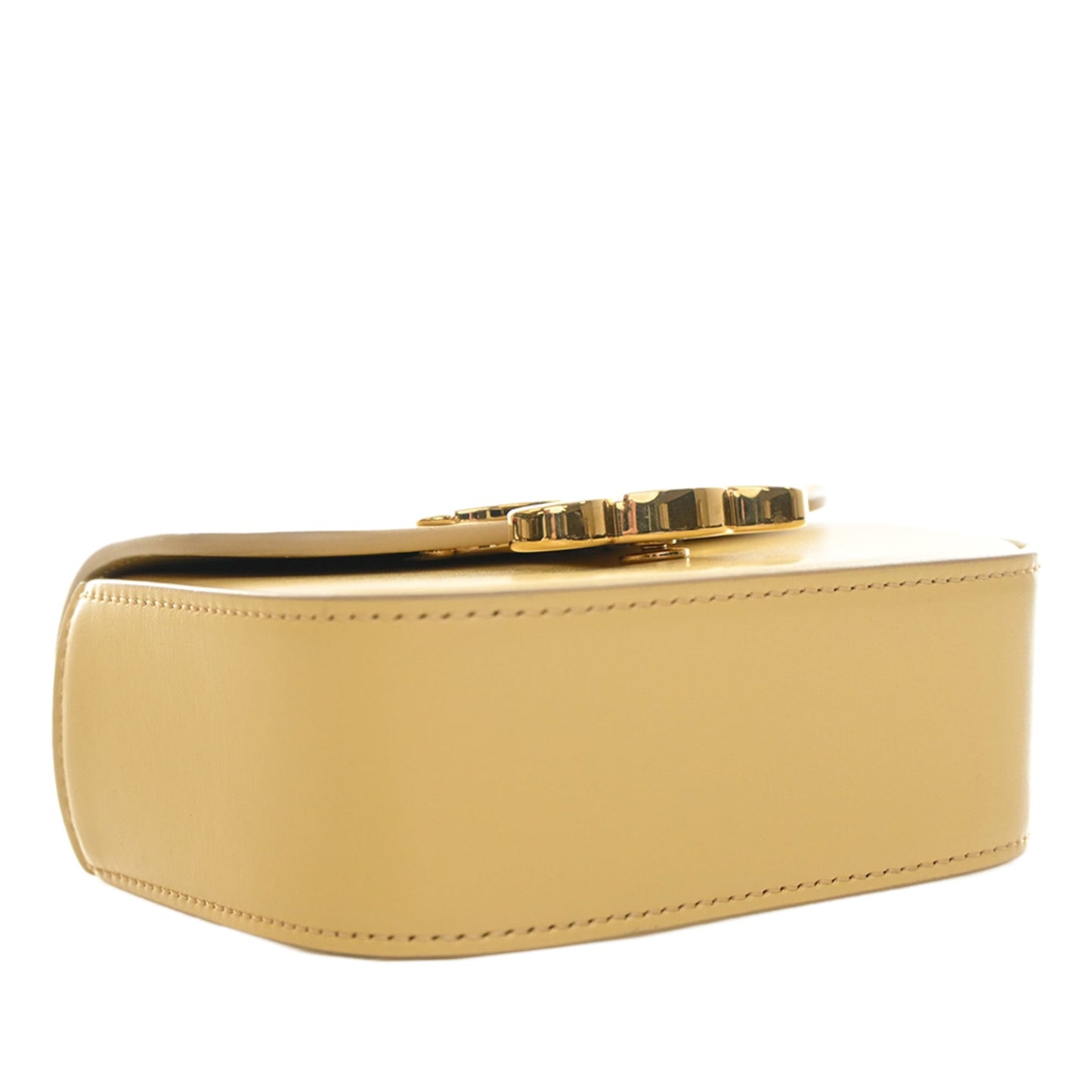 Celine Mini Shiny Calfskin Triomphe Crossbody