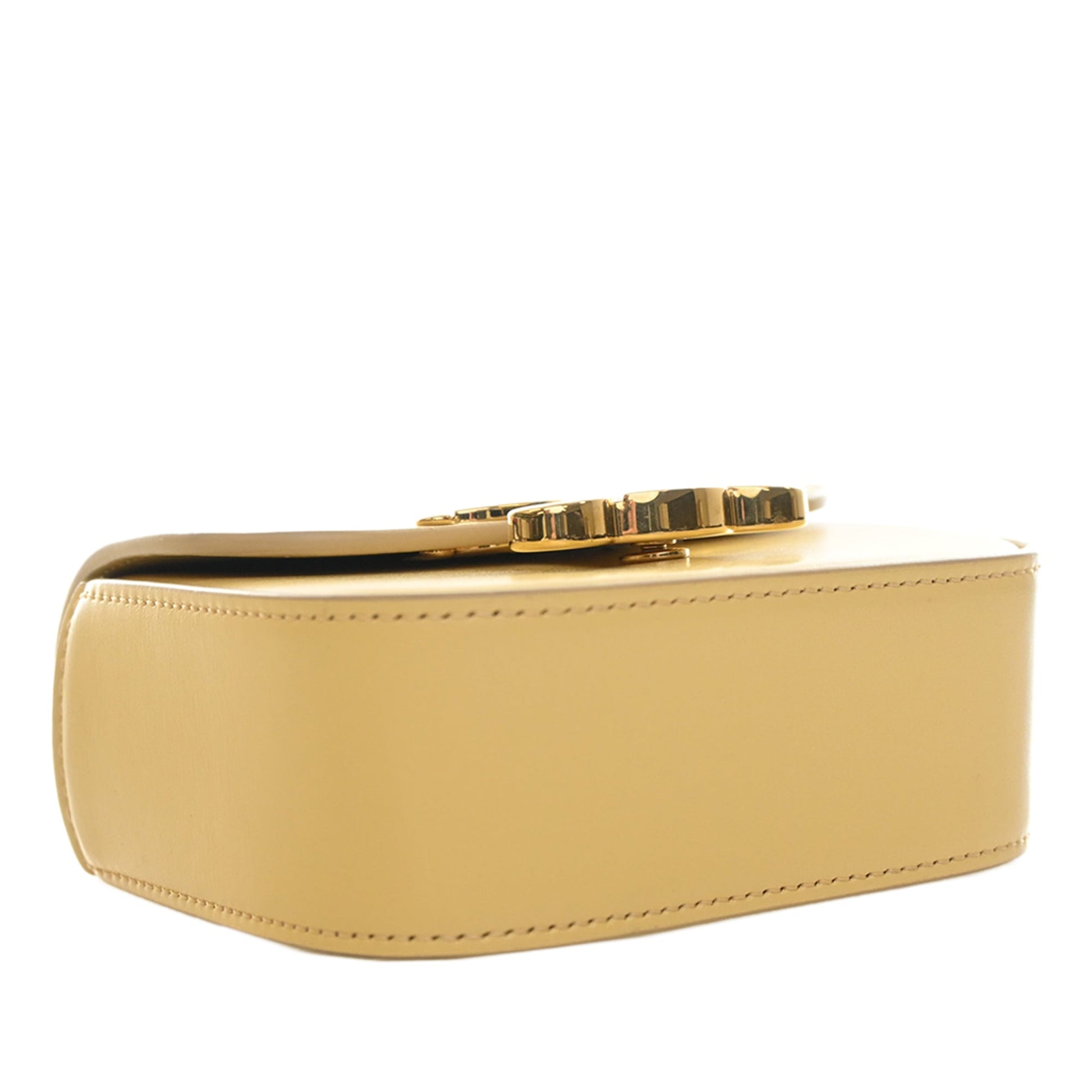 Celine Mini Shiny Calfskin Triomphe Crossbody