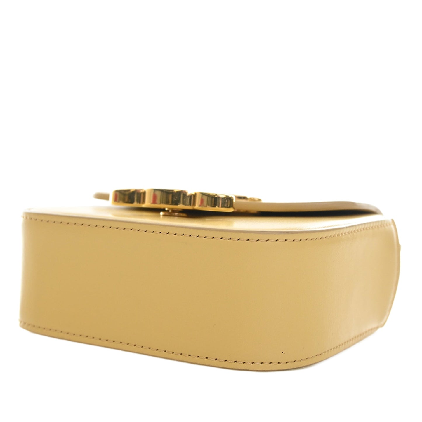 Celine Mini Shiny Calfskin Triomphe Crossbody