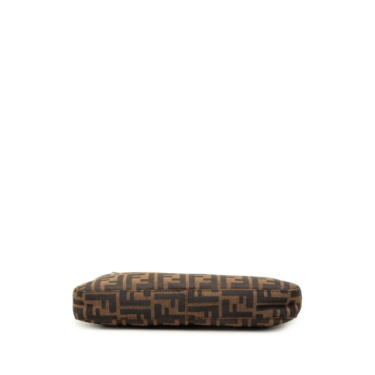 Fendi Zucca Canvas Shoulder Bag — Brown